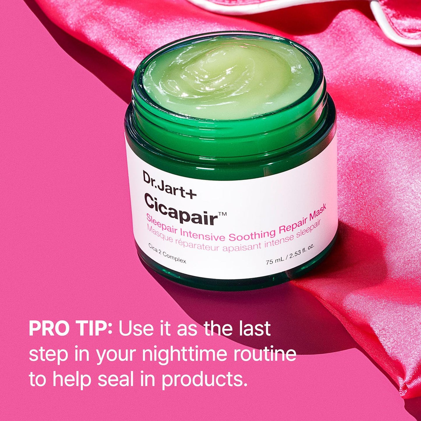 Cicapair Sleepair Intensive Repair Night Korean Face Mask with Centella Asiatica | Overnight Face Mask for Glass Skin and Skin Barrier Repair | Korean Skin Care, 2.53 Fl Oz