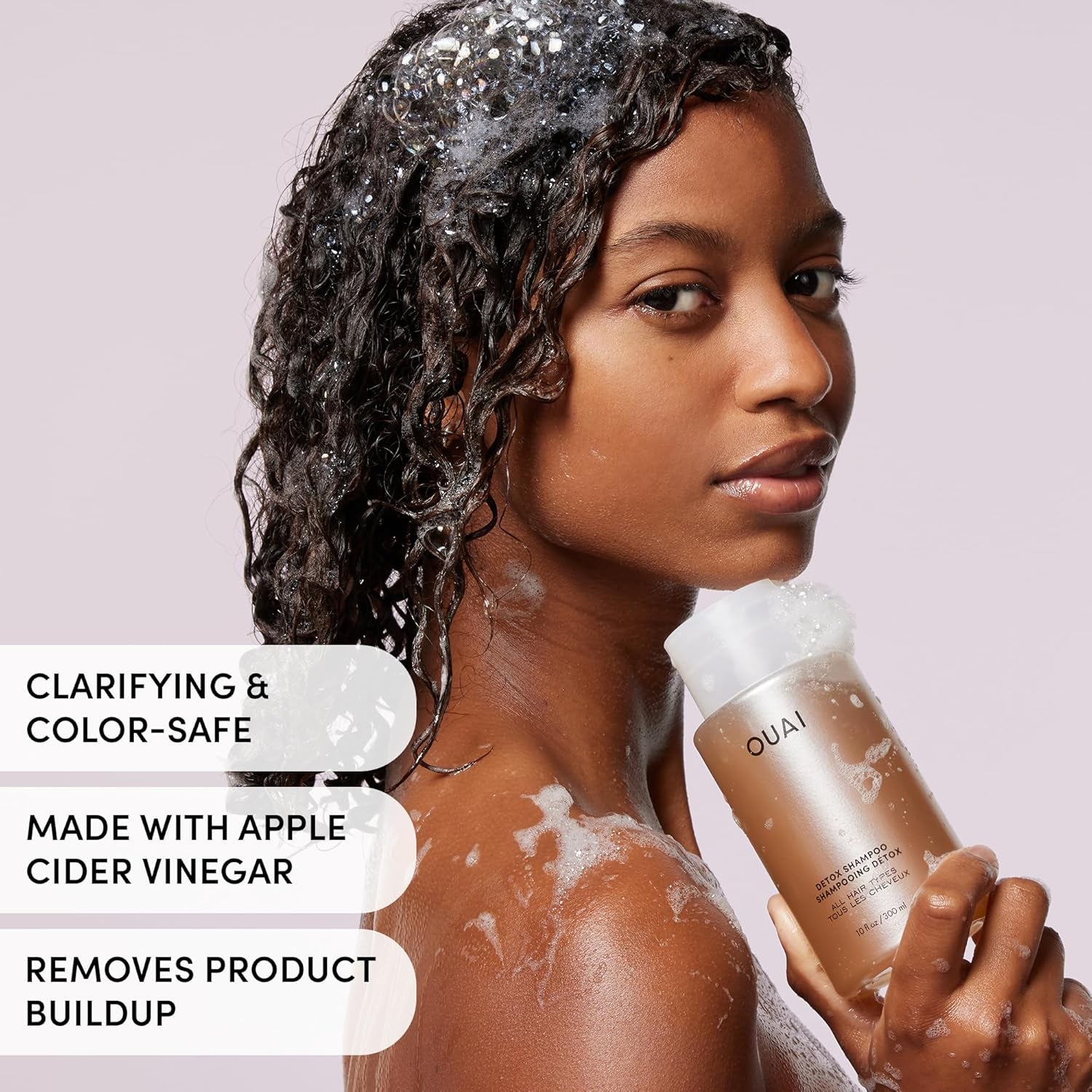 Hair Care Set - Clarifying Shampoo & Exfoliating Scalp Scrub - Deep Cleansing & Balancing - Hair Care Kit with Detox Shampoo & Travel Size Sugar Scrub for Scalp (2 Count)