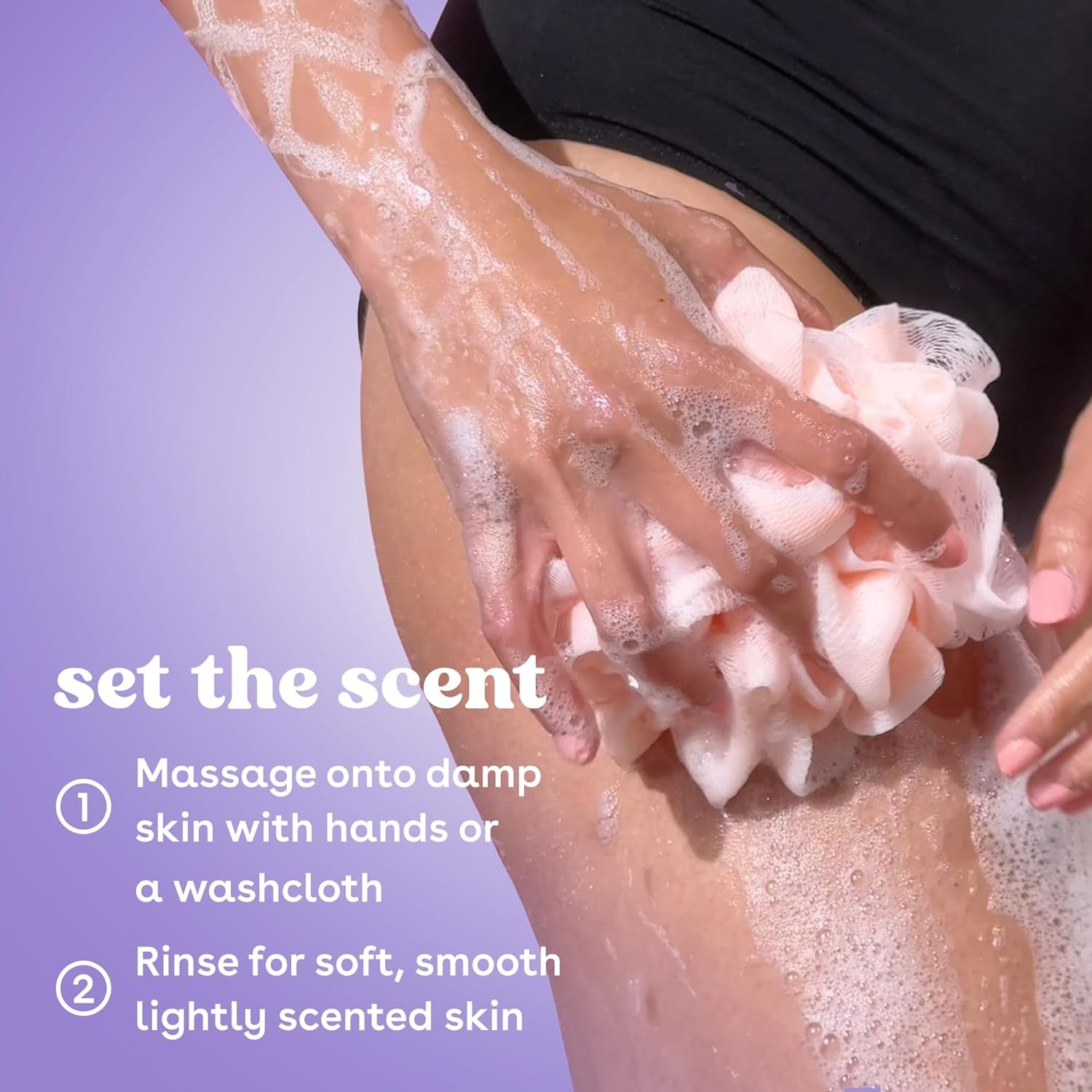 Body Wash, Vanilla, Moisturizing Creamy Gel Formula with Shea Butter, Glycerin, Vitamin E, Ph Balanced, Sensitive Skin, Vegan, 16 Fl Oz