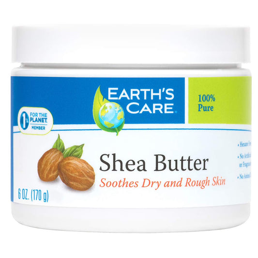Pure Shea Butter Body Butter - Moisturizing, Paraben-Free, Unscented - 6 Oz