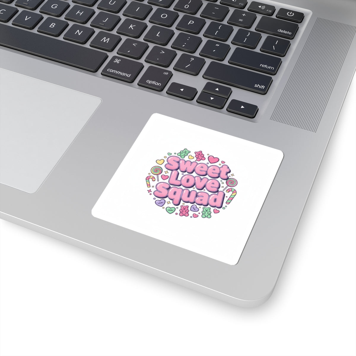 Sweet Love Squad Stickers, Valentine Candycore, Pastel Candy Heart Pattern