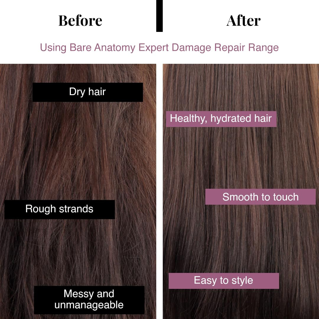 Ultra Smoothing Hair Shampoo | Restores Smoothing & Texture by 27% | Dry & Frizzy Hair | Paraben & Sulfate Free | for Women & Men | 250Ml
