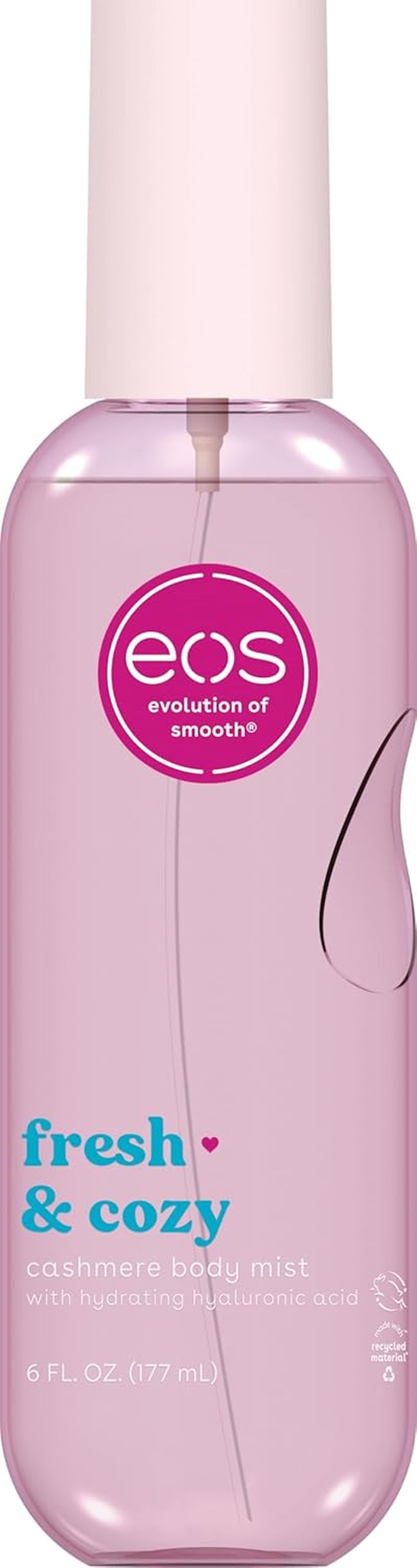 Cashmere Body Mist, Vanilla Cashmere, Soft Musk, Cozy Caramel, Hair Mist, Body Spray for Women Moisturizing, Hyaluronic Acid, Vanilla Body Spray, Vegan, Cruelty-Free, 6 Fl Oz