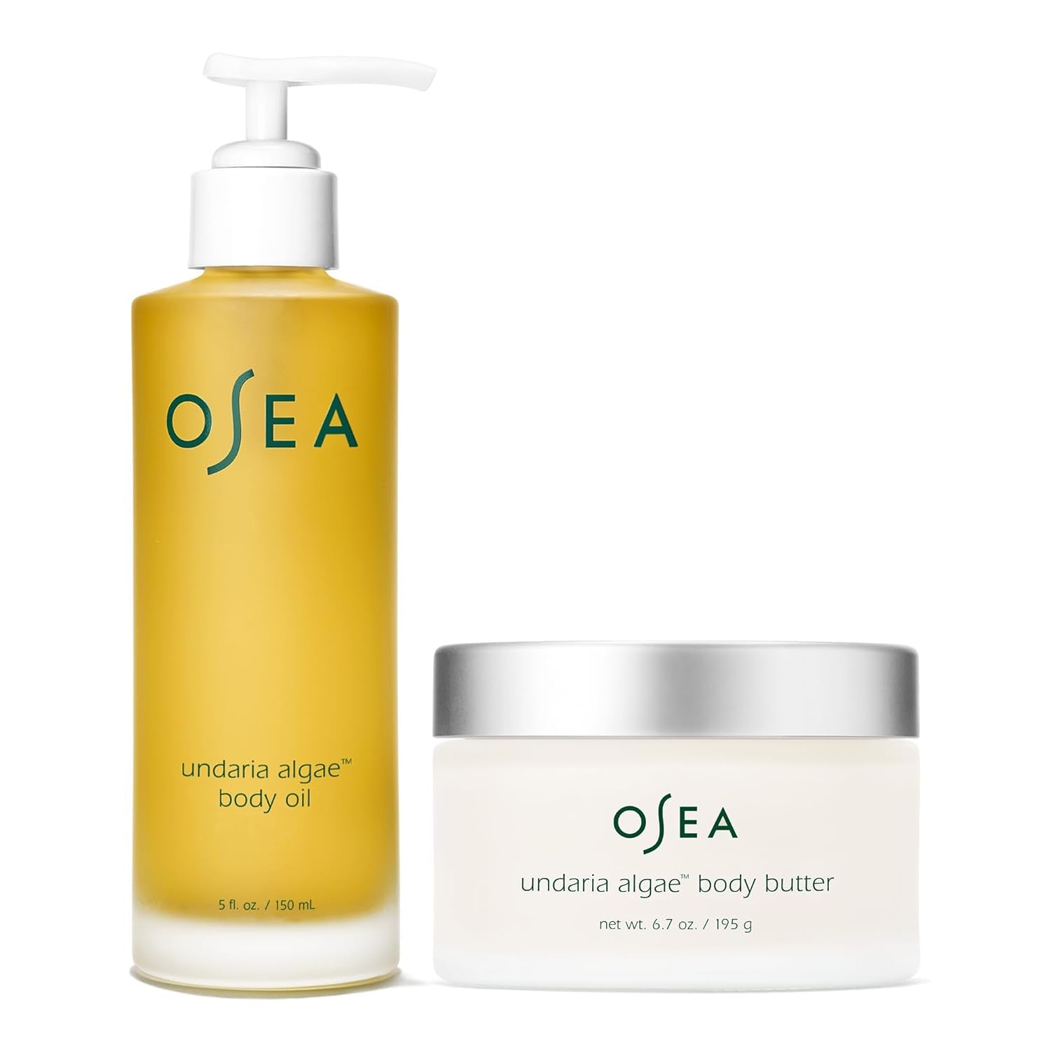 Undaria Hydrate & Glow Duo- Undaria Algae Body Butter & Undaria Algae Body Oil