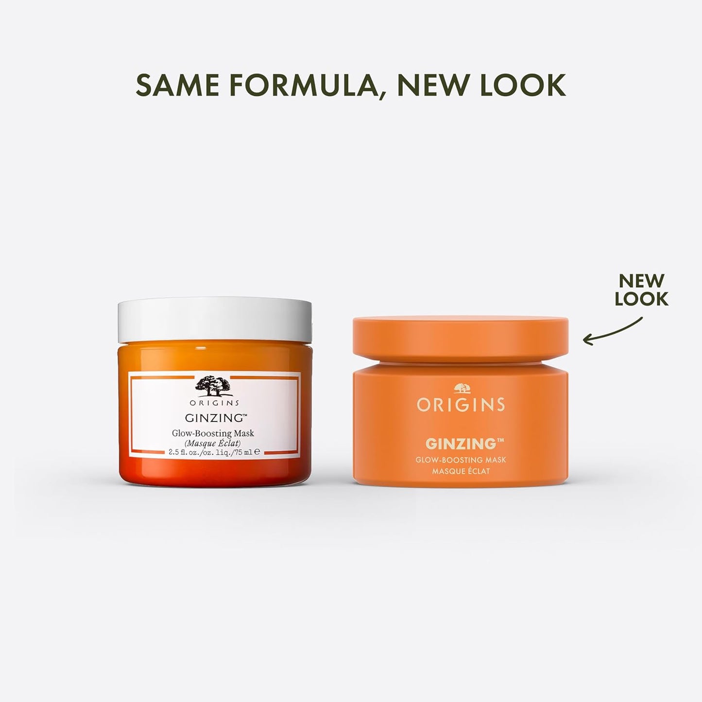 Ginzing Glow-Boosting Face Mask | Visibly Brightens Skin Now & over Time | with Vitamin C & Caffeine from Coffee Beans, 2.5 Fl Oz