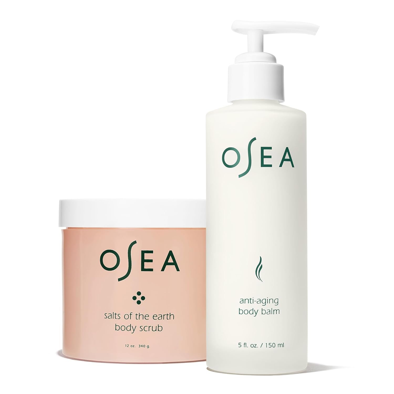 Body Exfoliation Duo - Salts of Earth Body Scrub & Anti-Aging Body Balm