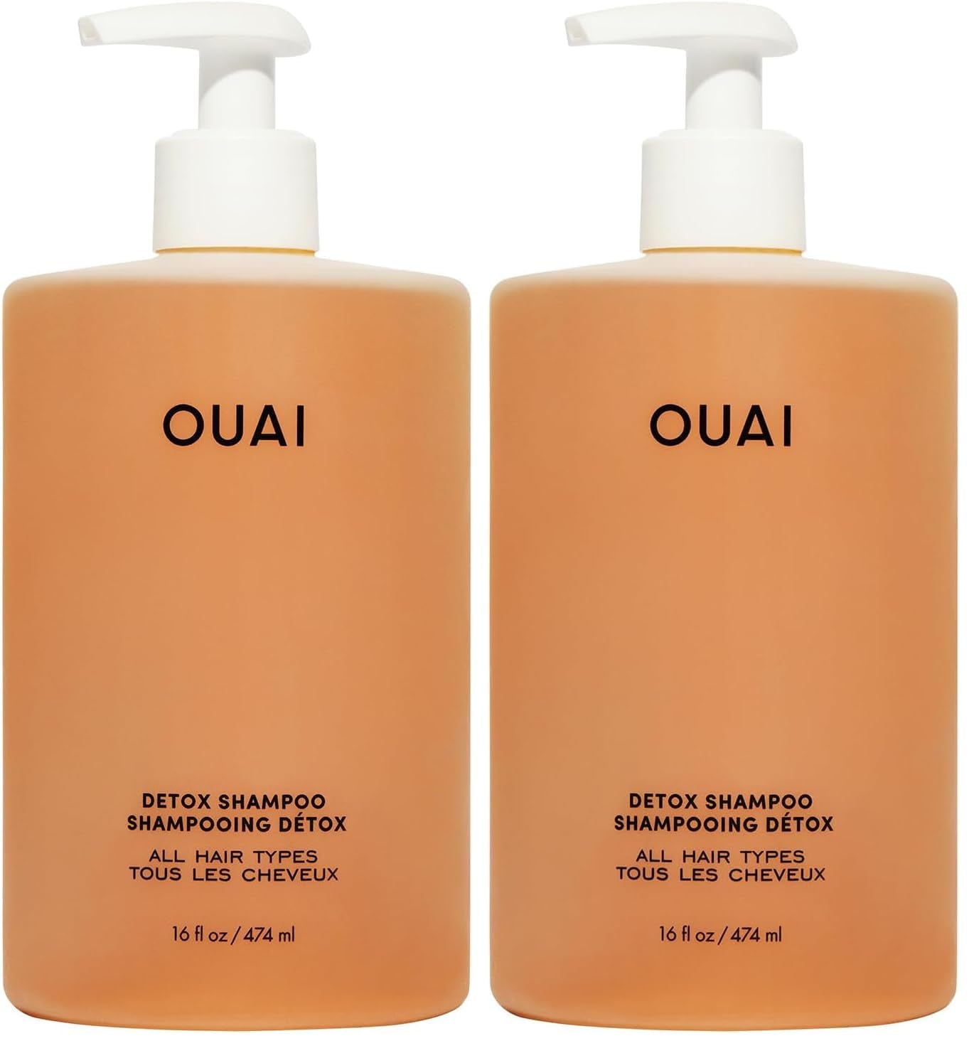 Detox Shampoo - Clarifying Shampoo for Build Up, Dirt, Oil, Product and Hard Water - Apple Cider Vinegar & Keratin for Clean, Refreshed Hair - Sulfate-Free Hair Care (16 Oz)