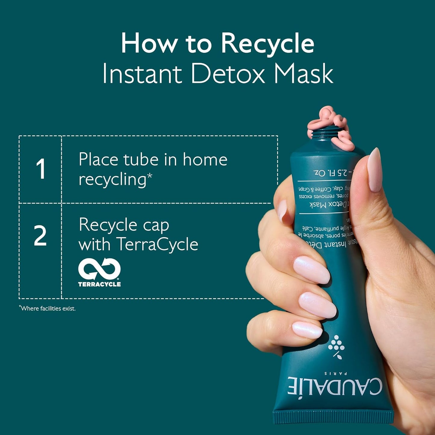 Instant Detox Mask Pore Minimizing - Visibly Eliminates Excess Sebum and Visibly Tightens Pores in as Little as 10 Minutes