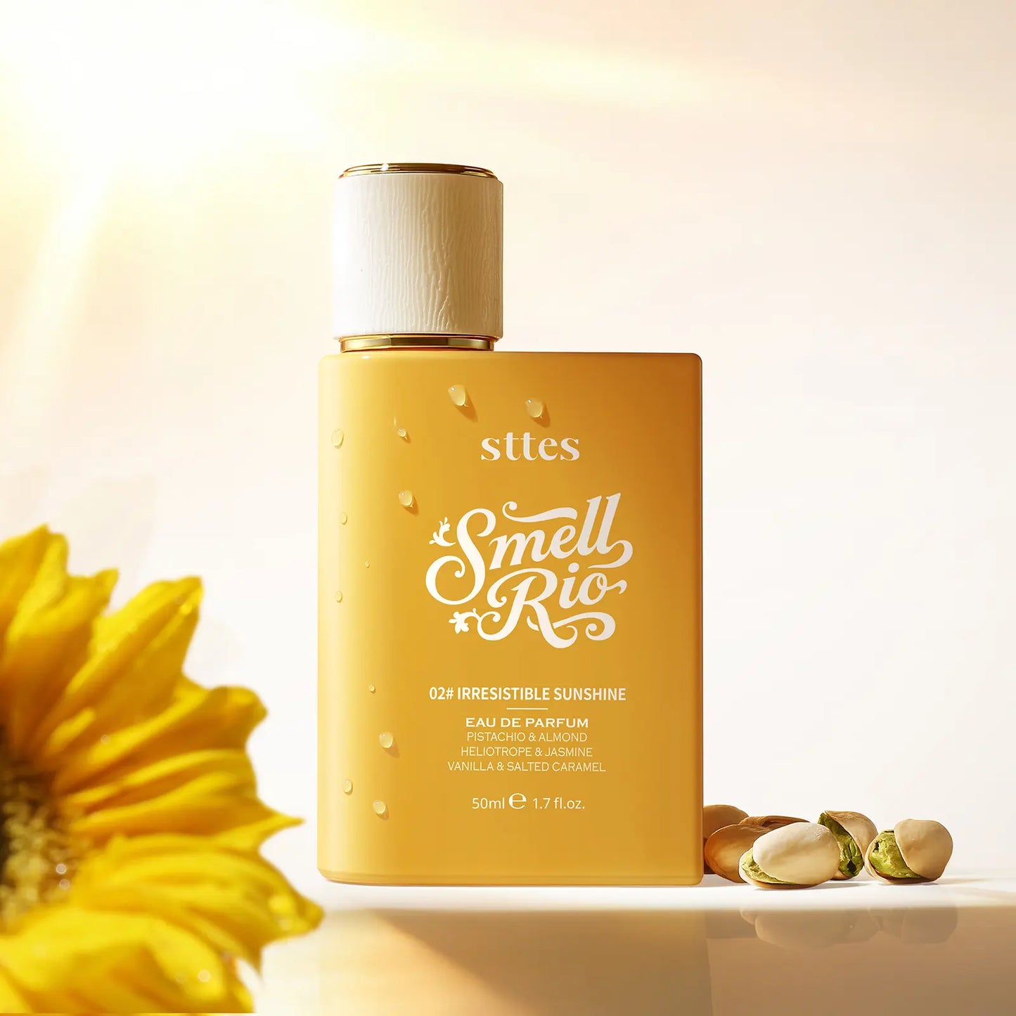New!50Ml Sttes Perfume 02 Irresistible - Perfume for Women - Pistachio, Vanilla & Salted Caramel Eau De Parfum 50Ml