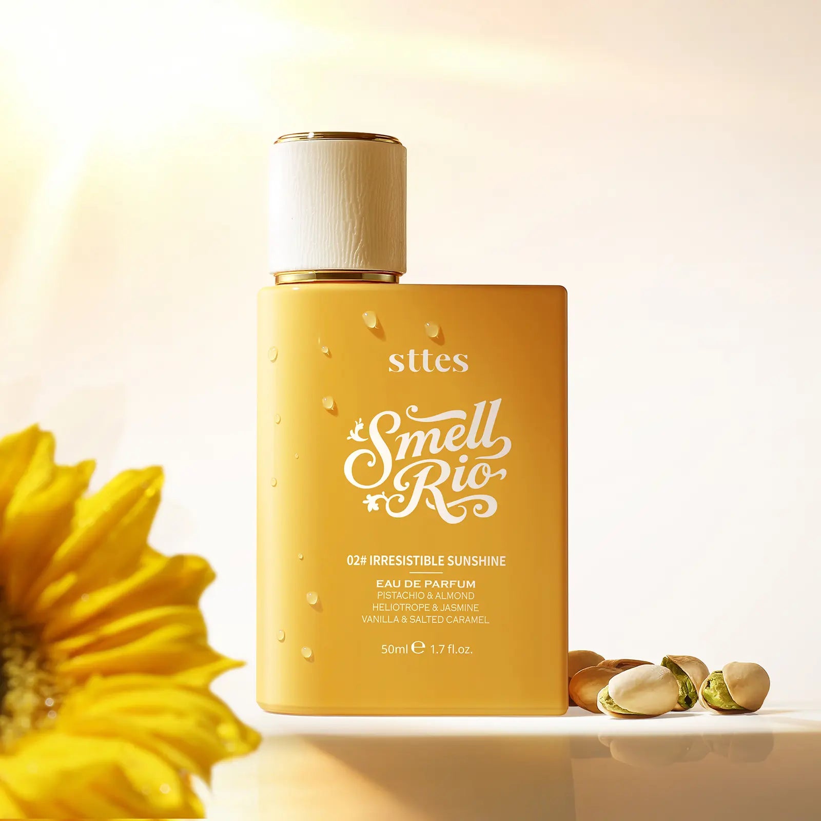 New!50Ml Sttes Perfume 02 Irresistible - Perfume for Women - Pistachio, Vanilla & Salted Caramel Eau De Parfum 50Ml