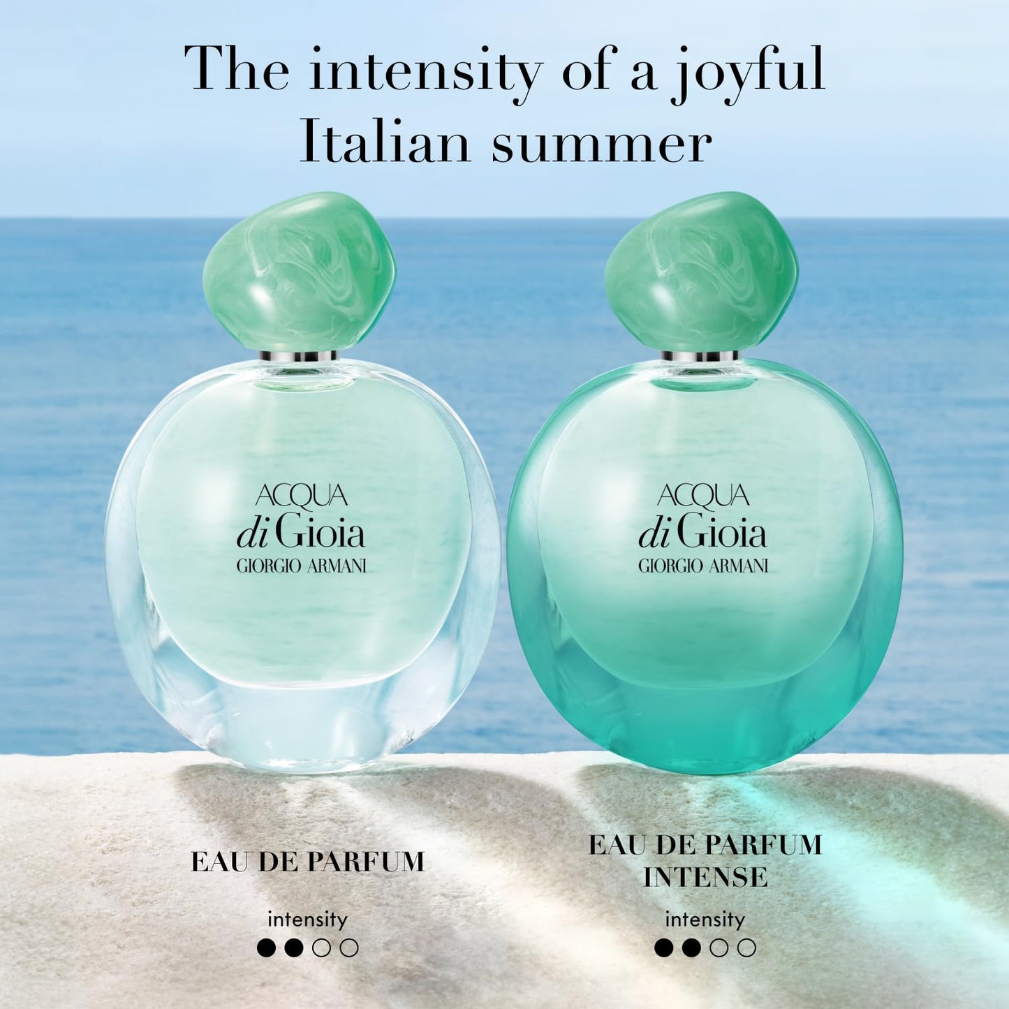 - Acqua Di Gioia - Eau De Parfum - Floral Fruity Fragance for Women - Primofiore Lemon, Water Jasmin, Cedarwood Notes
