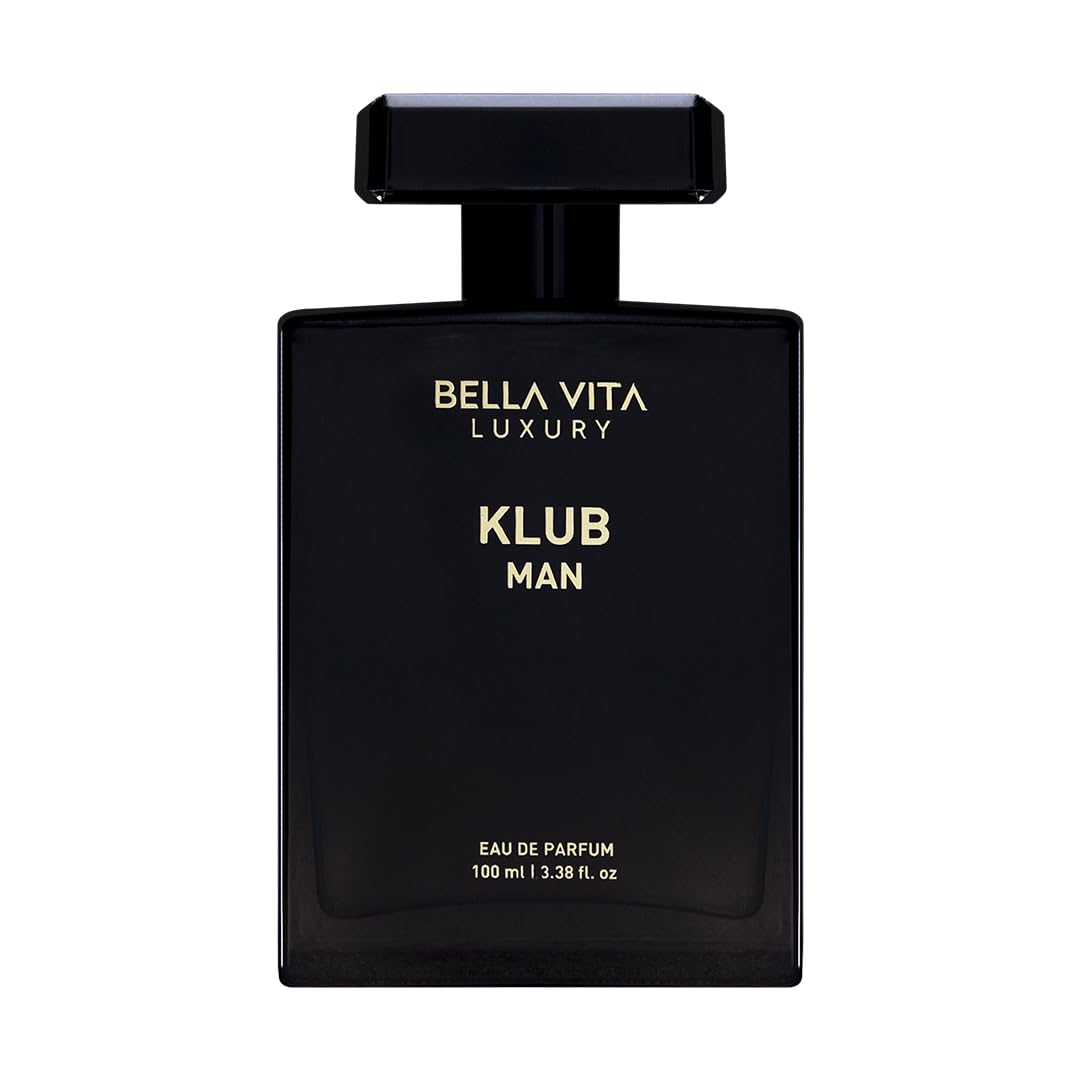 Bellavita Luxury G.O.A.T. Eau de Parfum | 100 ml (3.4 fl.oz.) | Perfume for Men | Citrus, Bergamot, Patchouli, and Vetiver Notes | Long Lasting Men's Fragrance | Gift for father's Day