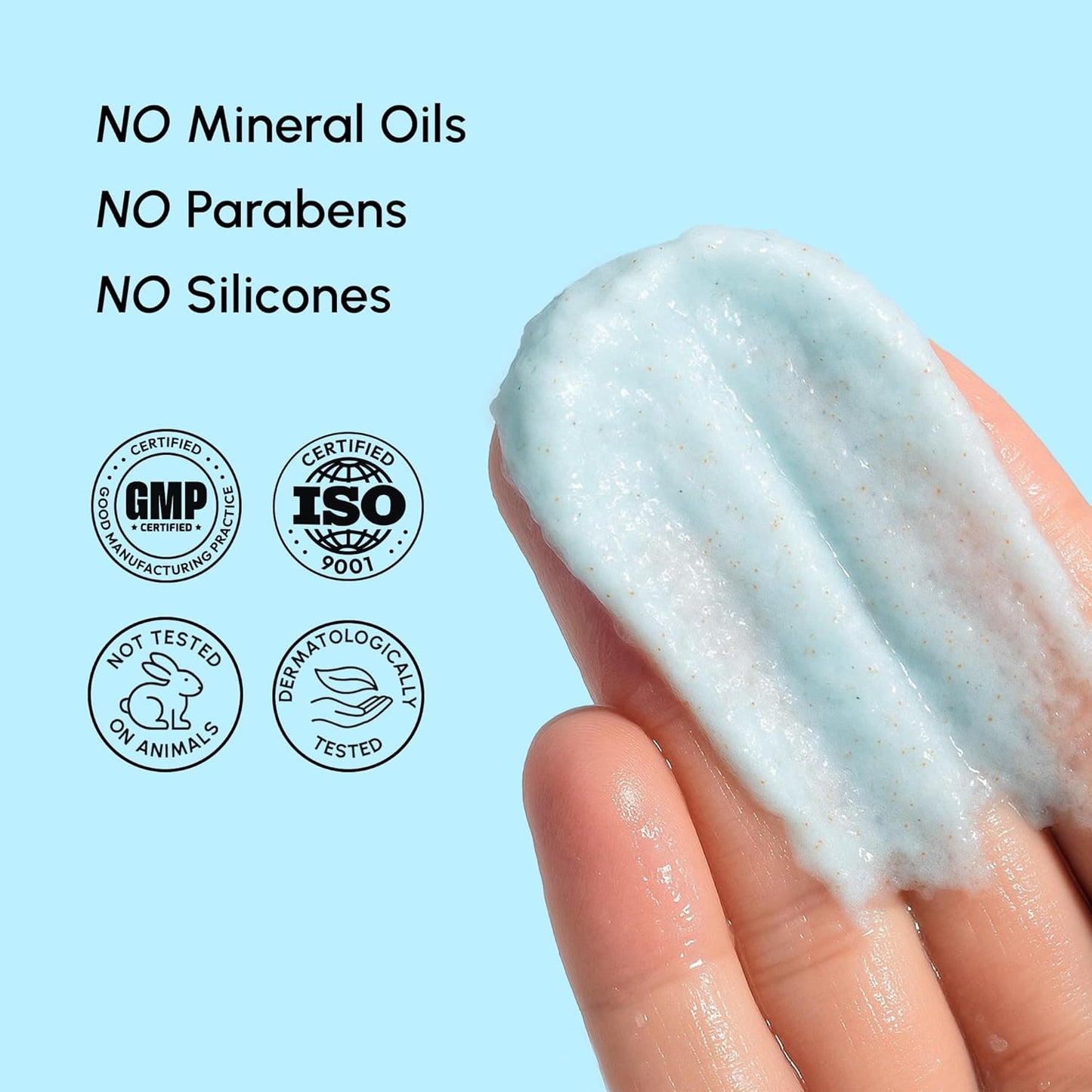 Face Exfoliator – Microdermabrasion Facial Scrub & Exfoliating Face Wash for Women – Collagen & Glycolic Acid – Gentle Scrub and Exfoliant – Men Exfoliating Scrubber – Exfoliante Facial Cleanser