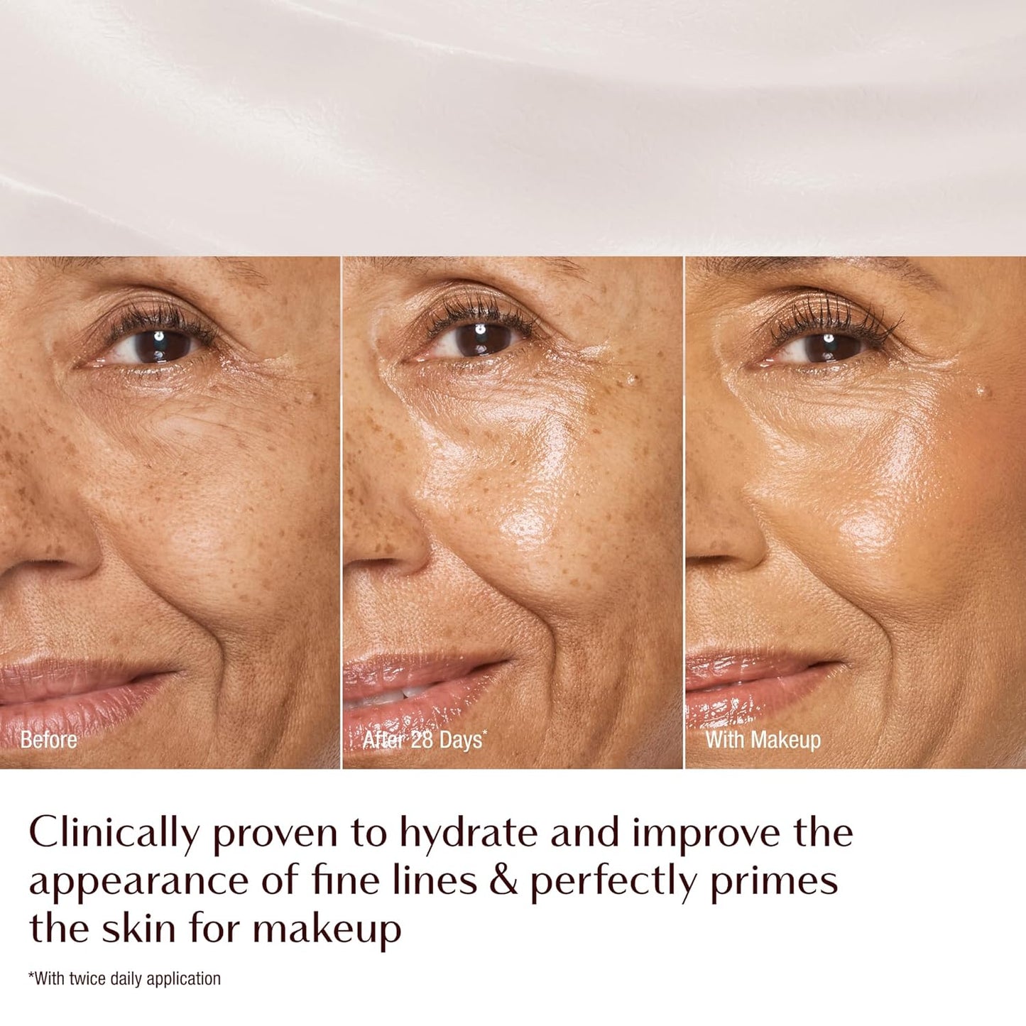Magic Cream Face Moisturizer - Firming & Hydrating Face Cream to Create a Smoother-Looking Base for Makeup - Enriched with Vitamins C & E, Peptide Complex & Hyaluronic Acid