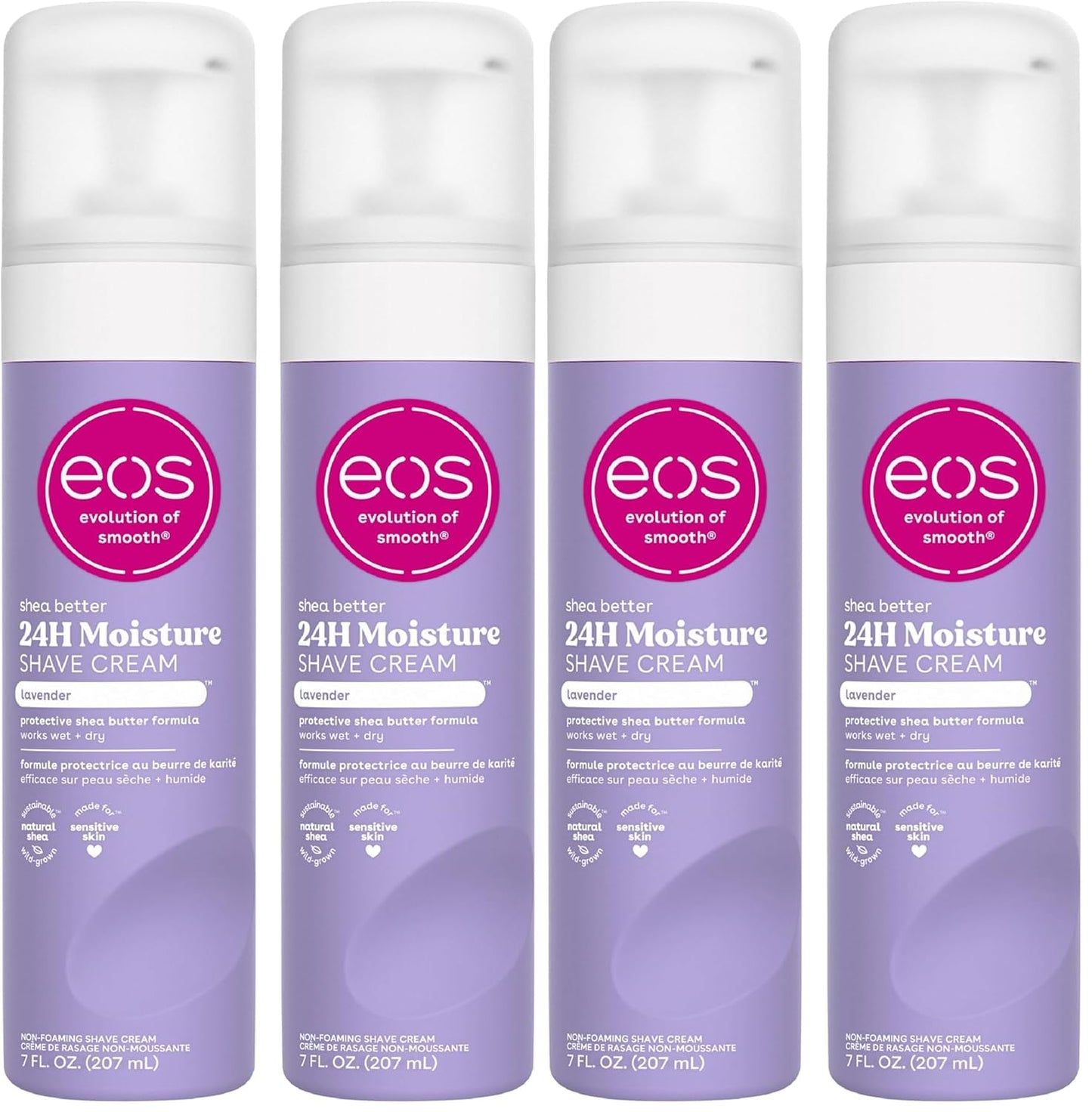 Shea Better Shave Cream- Pink Citrus, Shea Butter Skincare, Shaving Cream for Women, 7 Fl Oz, 2-Pack