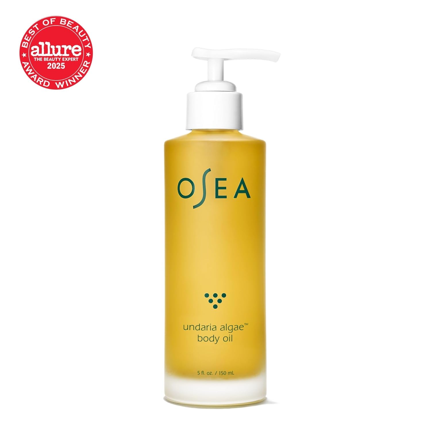 Undaria Algae Body Oil 5 Oz – Visibly Firming, Deeply Moisturizing, Instantly Improve Elasticity, Clean Lightweight Non-Greasy Hydration, Vegan & Cruelty-Free Seaweed Skincare