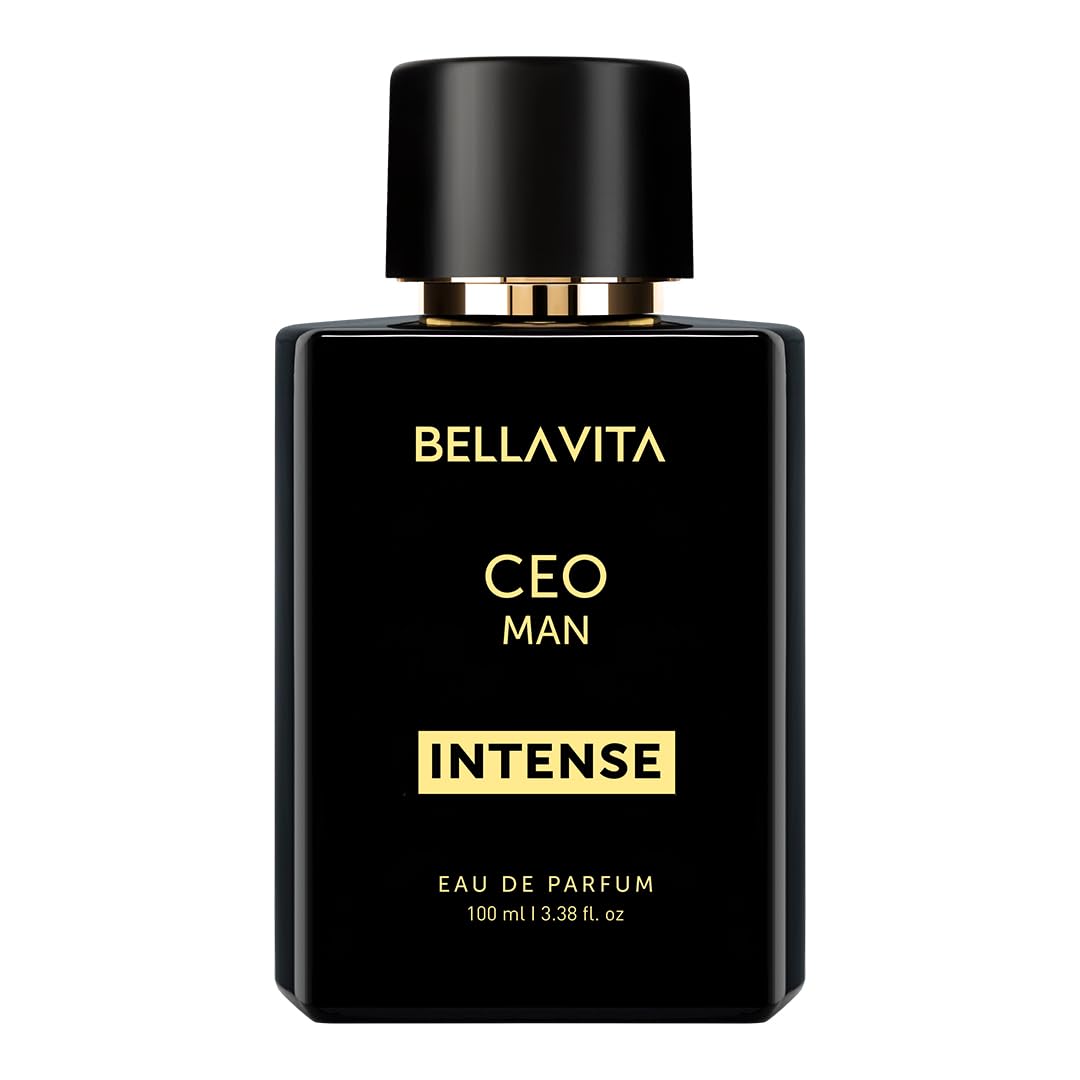 Bellavita Luxury G.O.A.T. Eau de Parfum | 100 ml (3.4 fl.oz.) | Perfume for Men | Citrus, Bergamot, Patchouli, and Vetiver Notes | Long Lasting Men's Fragrance | Gift for father's Day