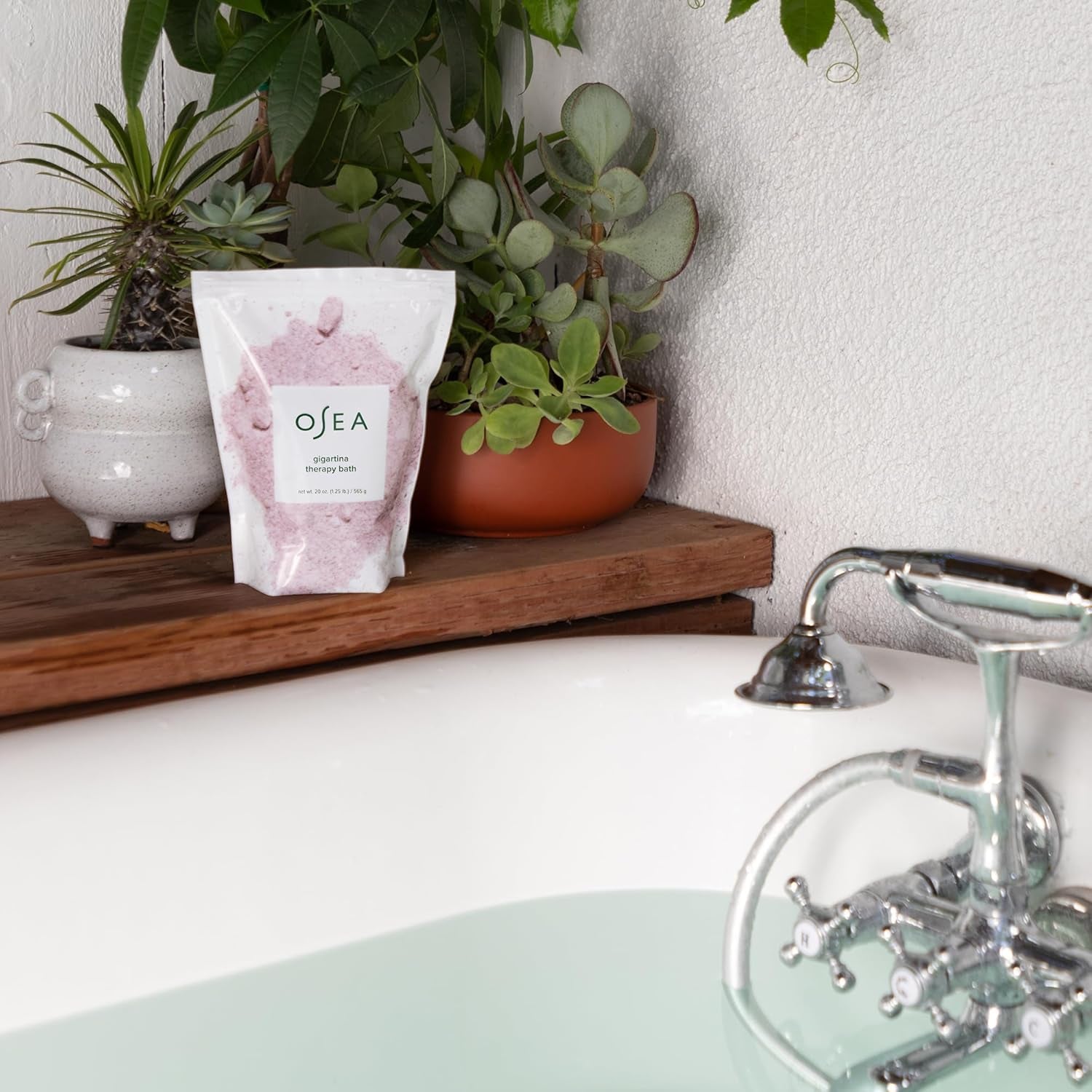 Gigartina Therapy Bath Soak 20 Oz - Made with Gigartina - Luxurious Bath Salts for Women - Lavender Scented - Relaxing Bath Gifts - Moisturizing Soak for Dry Skin - Clean Beauty - Vegan