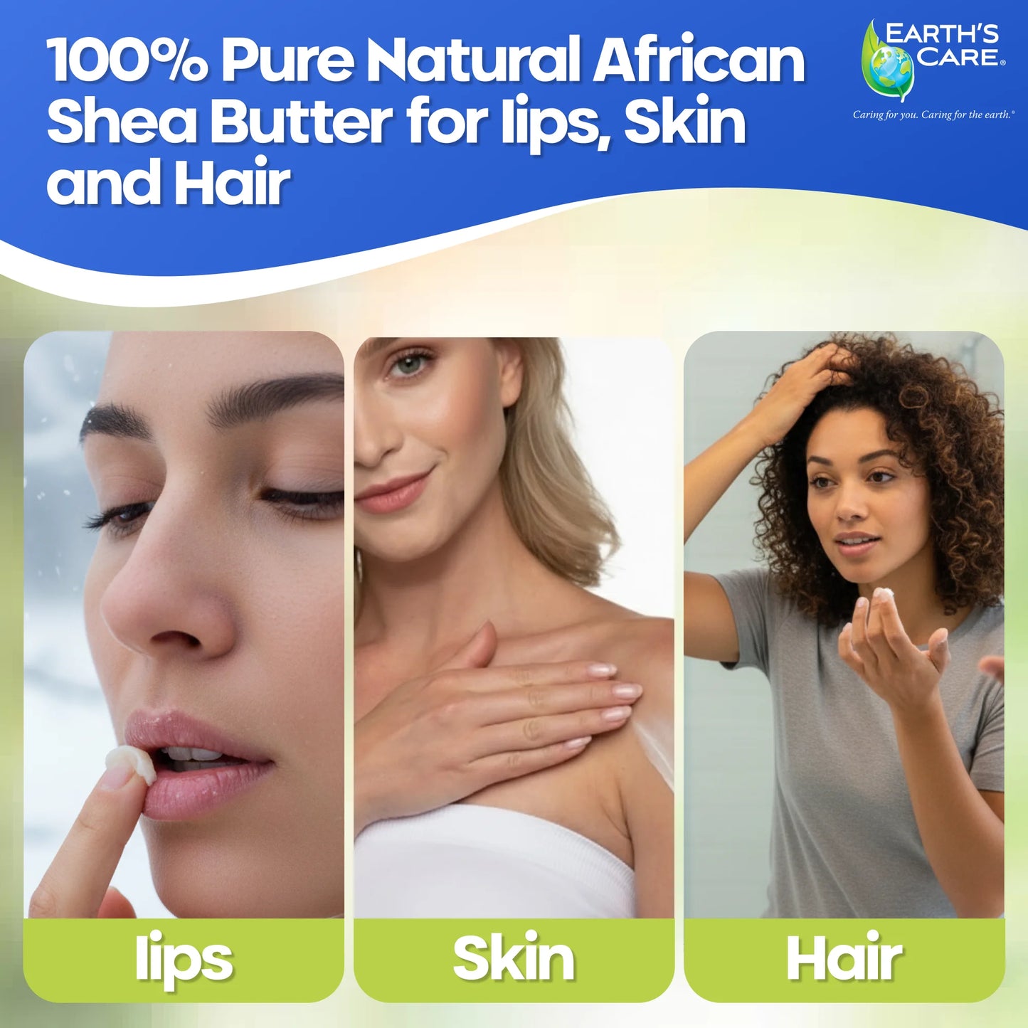 Pure Shea Butter Body Butter - Moisturizing, Paraben-Free, Unscented - 6 Oz