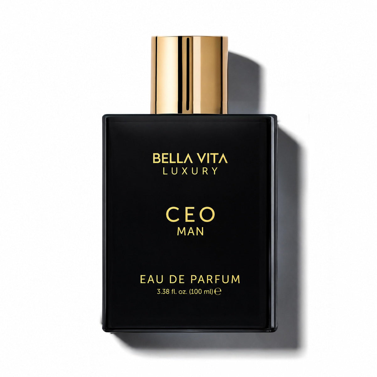Bellavita Luxury G.O.A.T. Eau de Parfum | 100 ml (3.4 fl.oz.) | Perfume for Men | Citrus, Bergamot, Patchouli, and Vetiver Notes | Long Lasting Men's Fragrance | Gift for father's Day