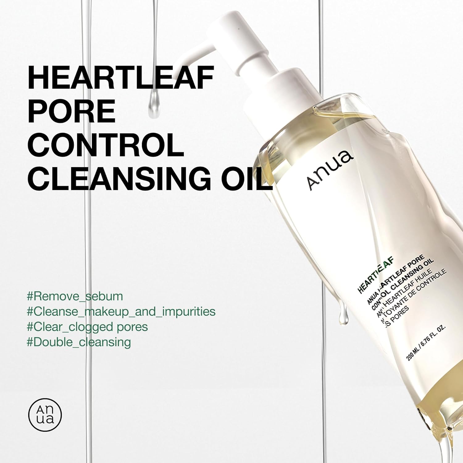 3-Step Glass Skin Beginner Set, Oil Cleanser and Face Wash with Facial Serum, Double Cleansing Daily Routine with Niacinamide, Korean Skin Care Set