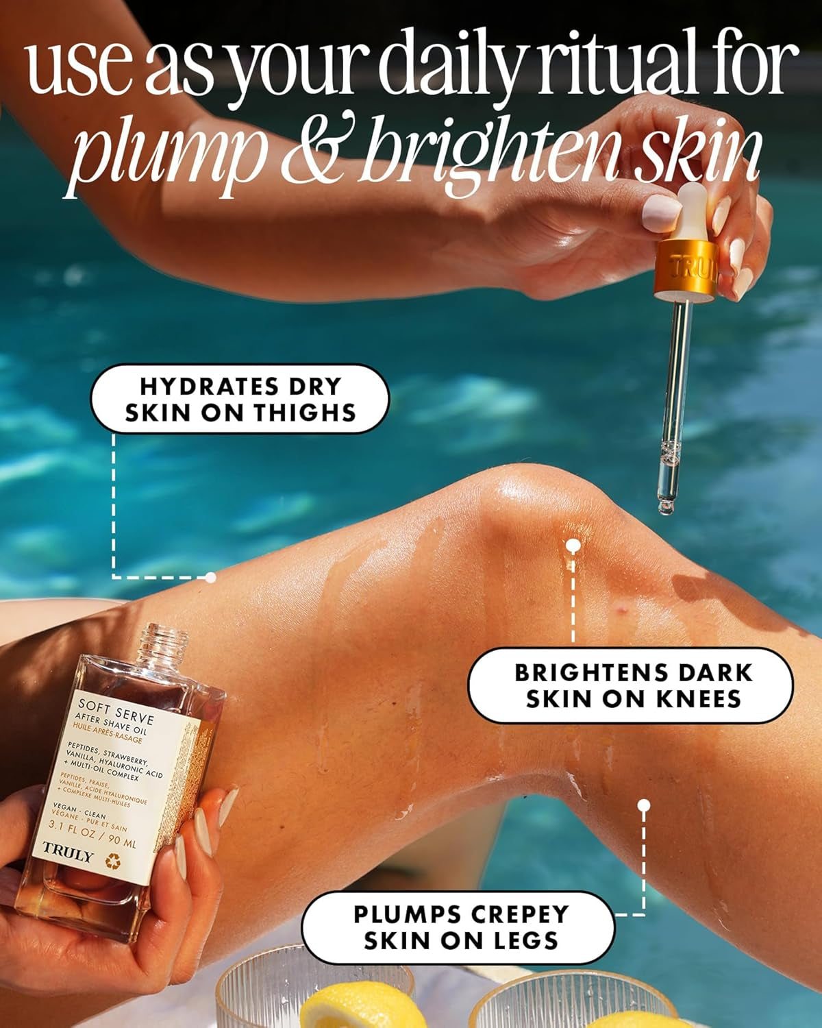 Truly Luxury after Shave Oil | Soothing & Hydrating Treatment to Prevent Ingrown Hair for Smooth, Irritation-Free Skin for Daily Use