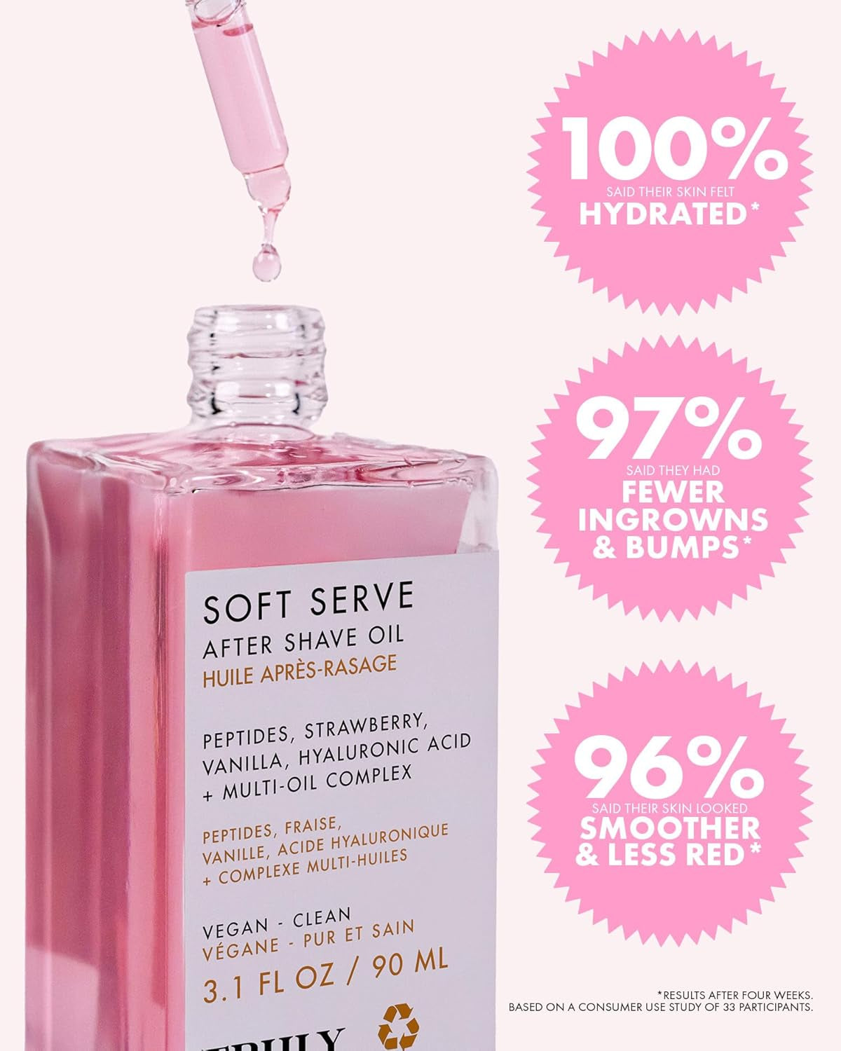 Truly Luxury after Shave Oil | Soothing & Hydrating Treatment to Prevent Ingrown Hair for Smooth, Irritation-Free Skin for Daily Use