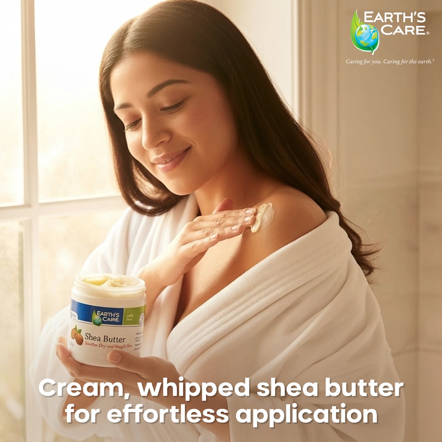 Pure Shea Butter Body Butter - Moisturizing, Paraben-Free, Unscented - 6 Oz