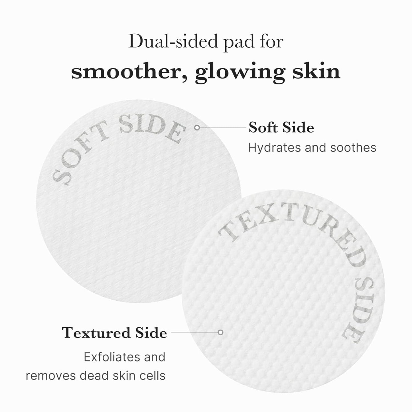 Toner Pads Zero Pore Pad 2.0 | Dual-Textured Facial Pad for Exfoliation and Pore Care with 4.5% AHA Lactic Acid, 0.45% BHA Salicylic Acid | Ideal for All, Korean Skin Care, 70 Pads (1 Pack)