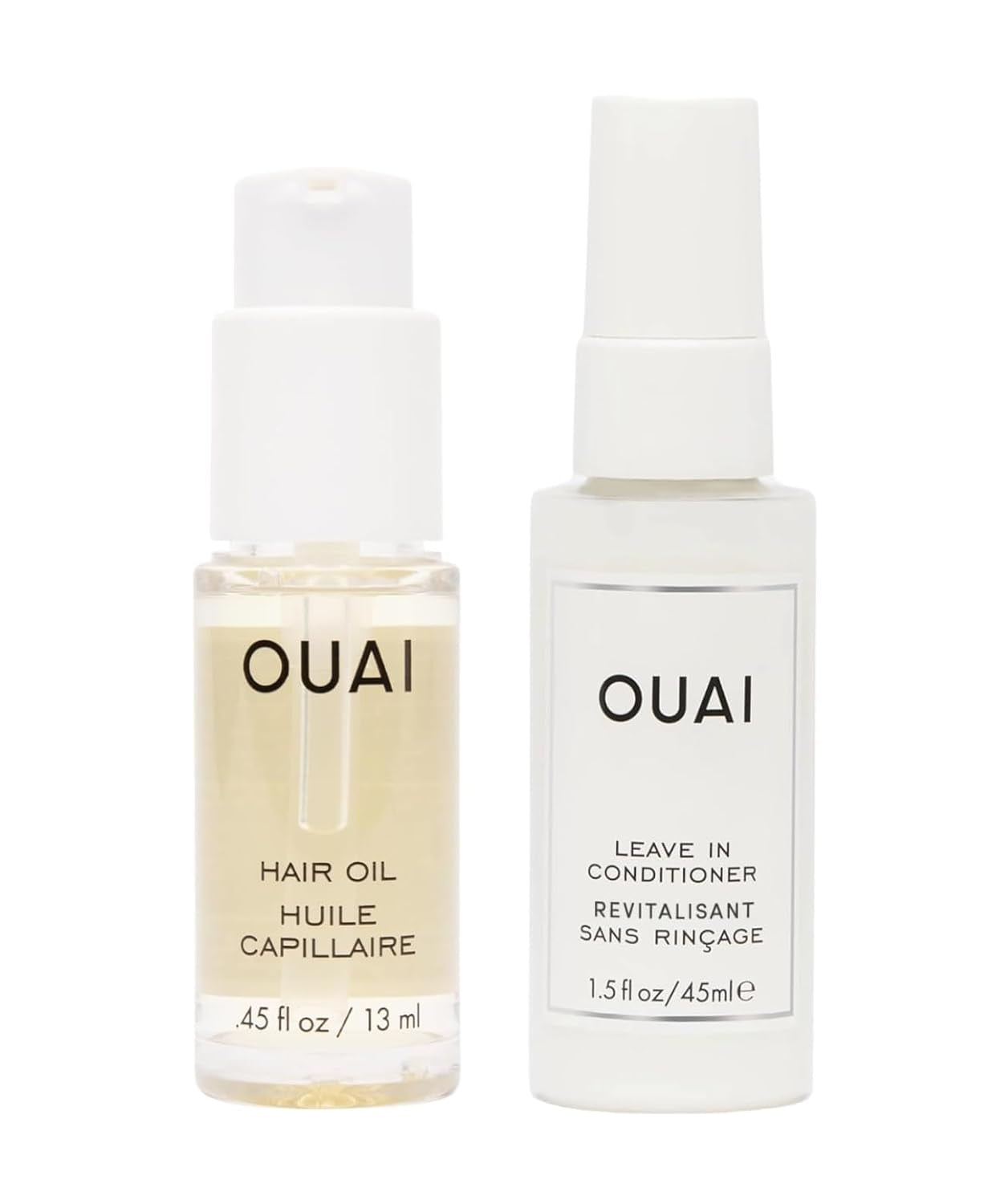 Leave in Conditioner Full Size + Travel Size Bundle (2 Count)