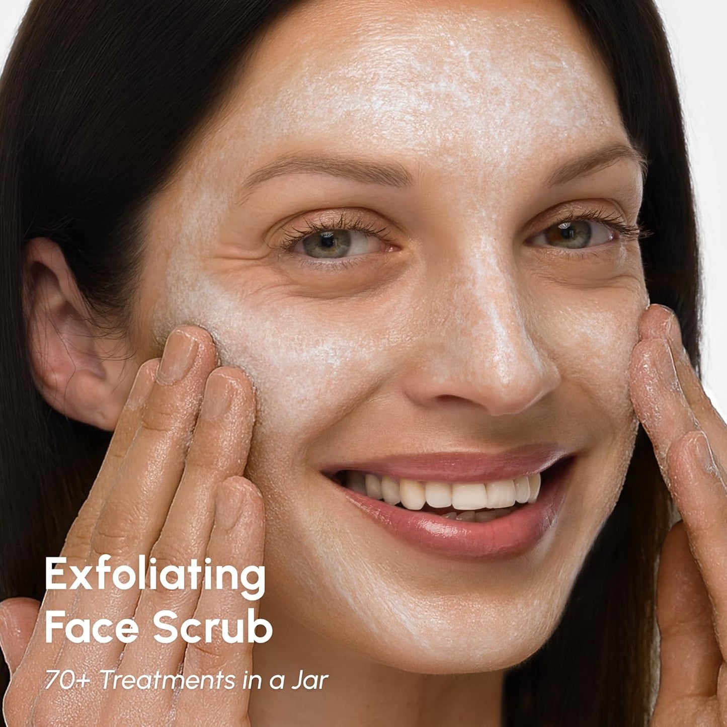 Face Exfoliator – Microdermabrasion Facial Scrub & Exfoliating Face Wash for Women – Collagen & Glycolic Acid – Gentle Scrub and Exfoliant – Men Exfoliating Scrubber – Exfoliante Facial Cleanser