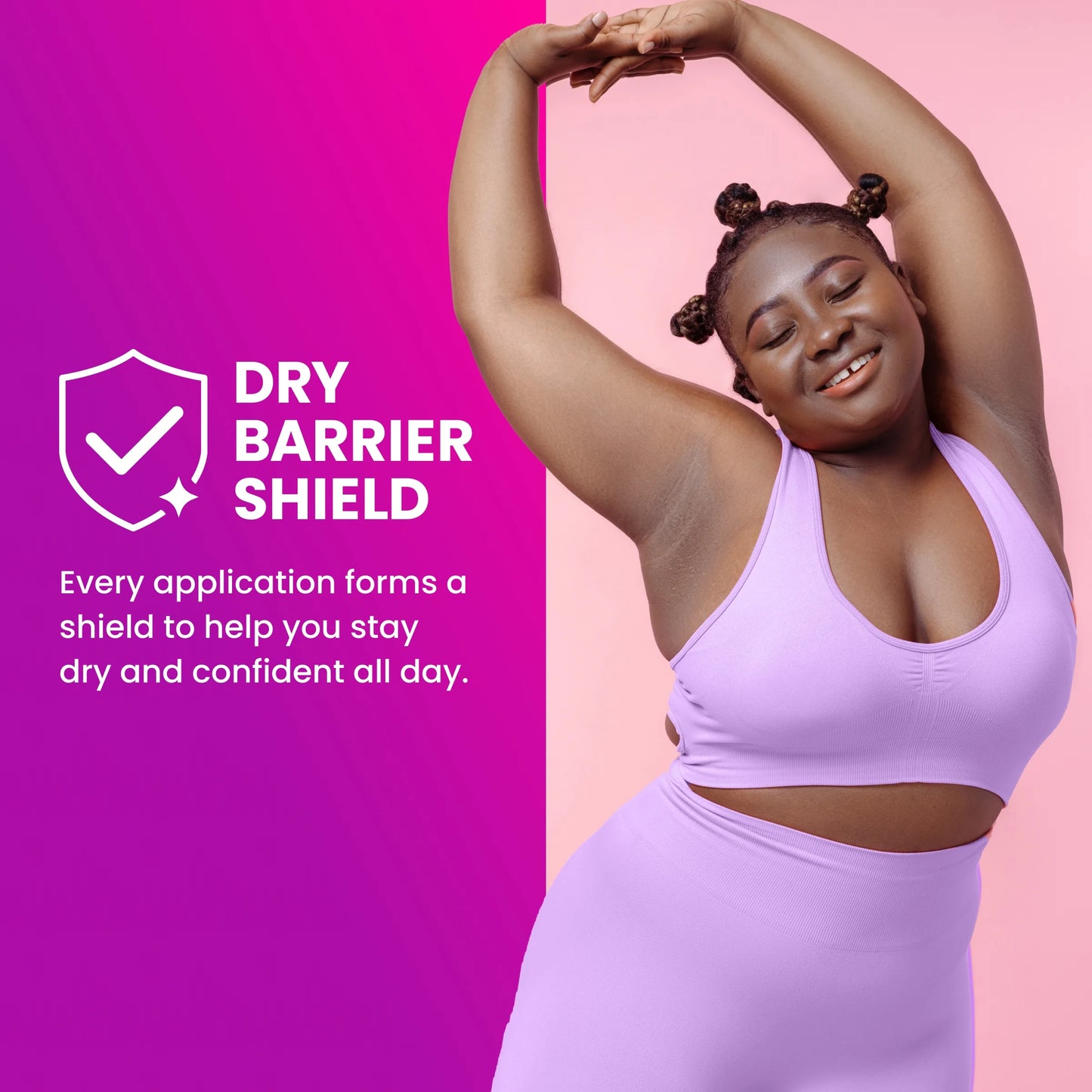 Deodorant plus Sweat Control - Smooth Solid Stick - Clinical Strength Antiperspirant - Soft Powder - 2.6Oz