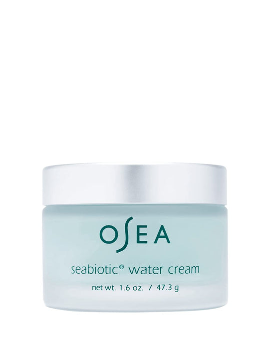 Seabiotic Water Cream 1.6 Oz - Water-Based Face Cream with Squalene, Prebiotic & Probiotic Moisturizer - Clean Beauty - Vegan Face Moisturizer - Weightless Hydration