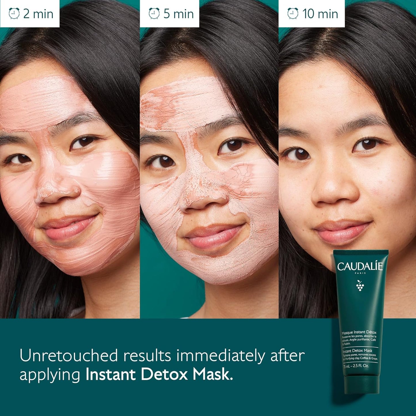 Instant Detox Mask Pore Minimizing - Visibly Eliminates Excess Sebum and Visibly Tightens Pores in as Little as 10 Minutes