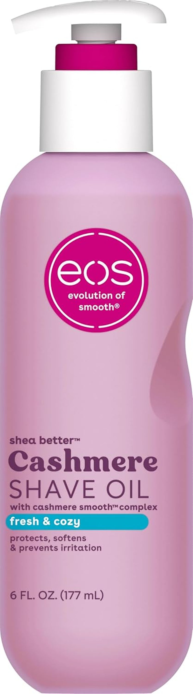 Cashmere Shave Oil – Vanilla Cashmere, Moisturizing Shave Oil with Shea Butter & Glycerin, Helps Prevents Irritation & Razor Burn, Vegan, 6 Fl Oz