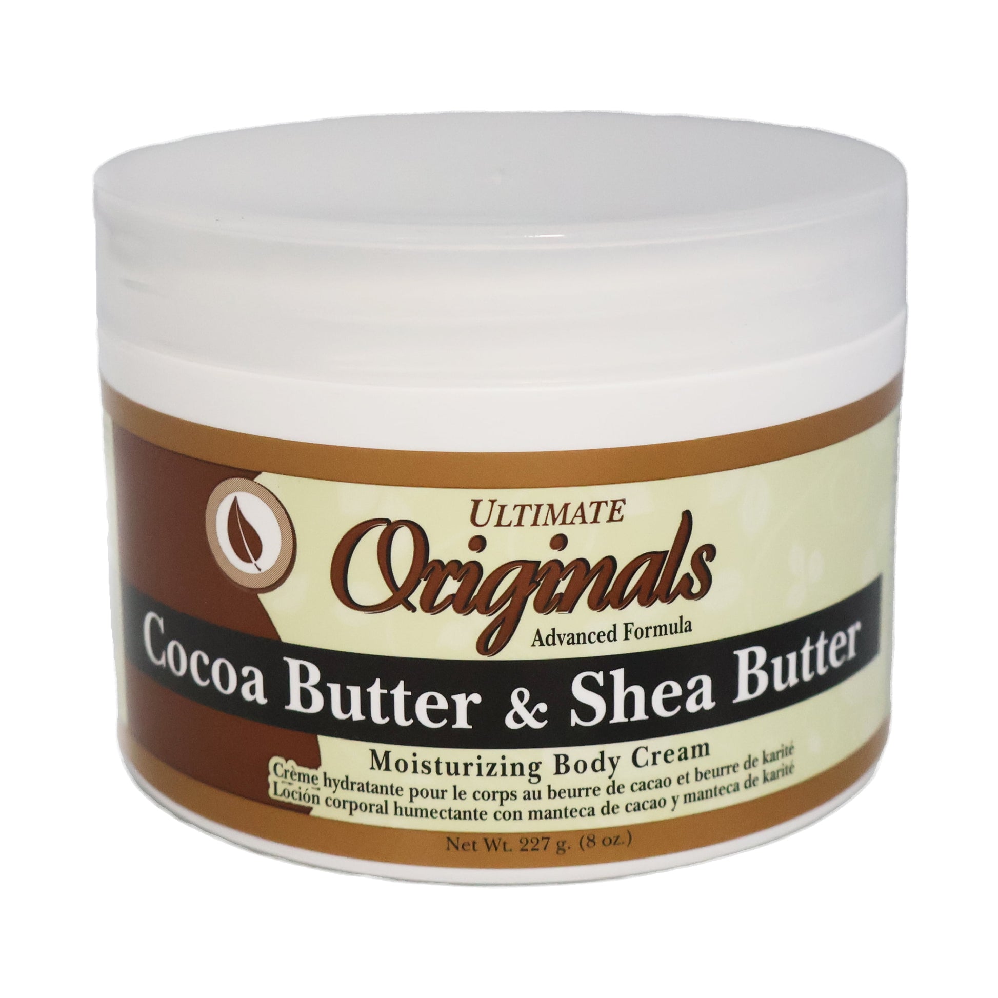 Africa'S Best Ultimate Originals Cocoa Shea Butter Body Cream, 8 Oz., Pack of 6