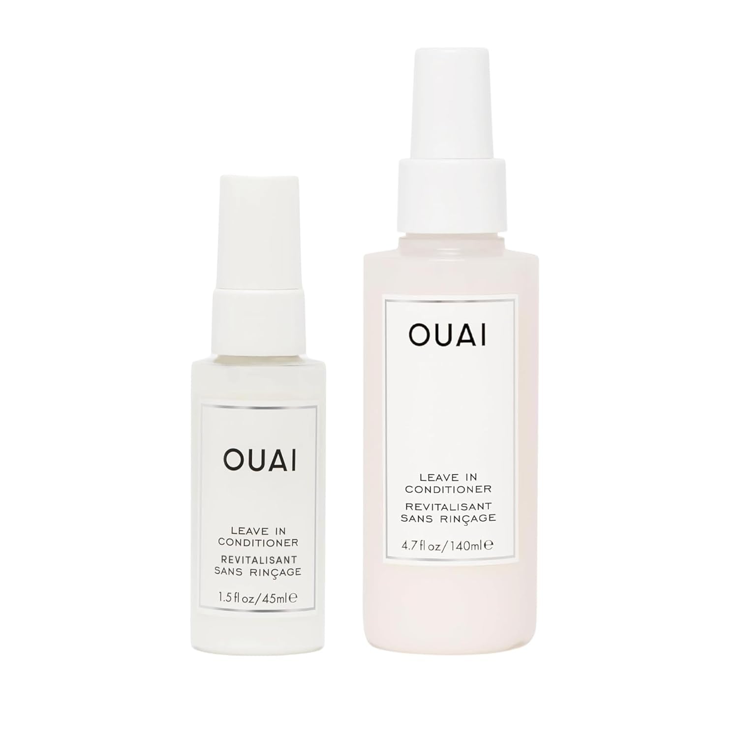 Leave in Conditioner Full Size + Travel Size Bundle (2 Count)