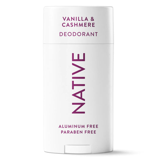 Aluminum Free Deodorant for Women, 72 Hour Solid Deodorant Stick, Vanilla & Cashmere, 2.65Oz