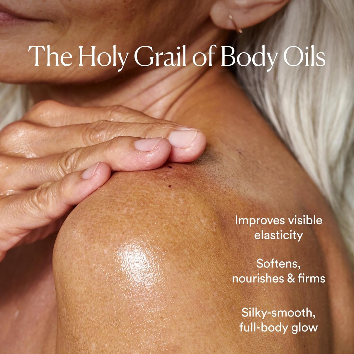 Undaria Algae Body Oil 5 Oz – Visibly Firming, Deeply Moisturizing, Instantly Improve Elasticity, Clean Lightweight Non-Greasy Hydration, Vegan & Cruelty-Free Seaweed Skincare