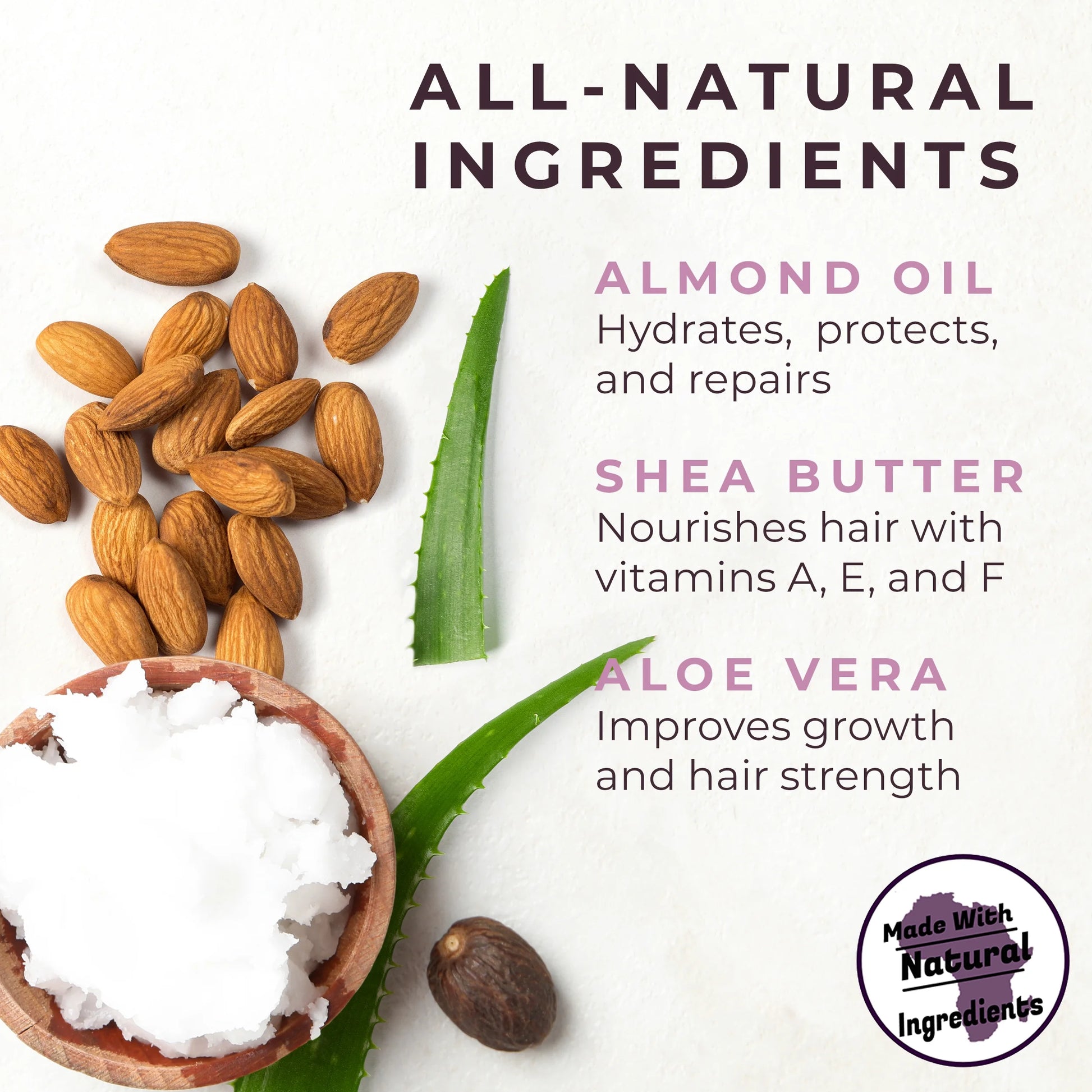 Argan Oil Leave in Conditioner and Hair Repair Cream | Leave in Conditioner for Curly Hair and All Other Hair Types | Made Cruelty-Free with Natural Ingredients | 8 Fl Oz