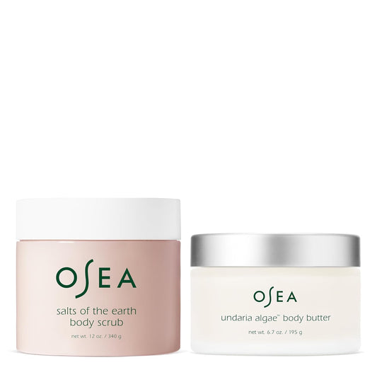 Mega Glow Duo - Salts of the Earth Body Scrub & Undaria Algae™ Body Butter