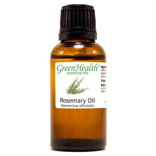 Rosemary Essential Oil - 1 Fl Oz (30 Ml) Glass Bottle W/ Euro Dropper - 100% Pure Essential Oil by