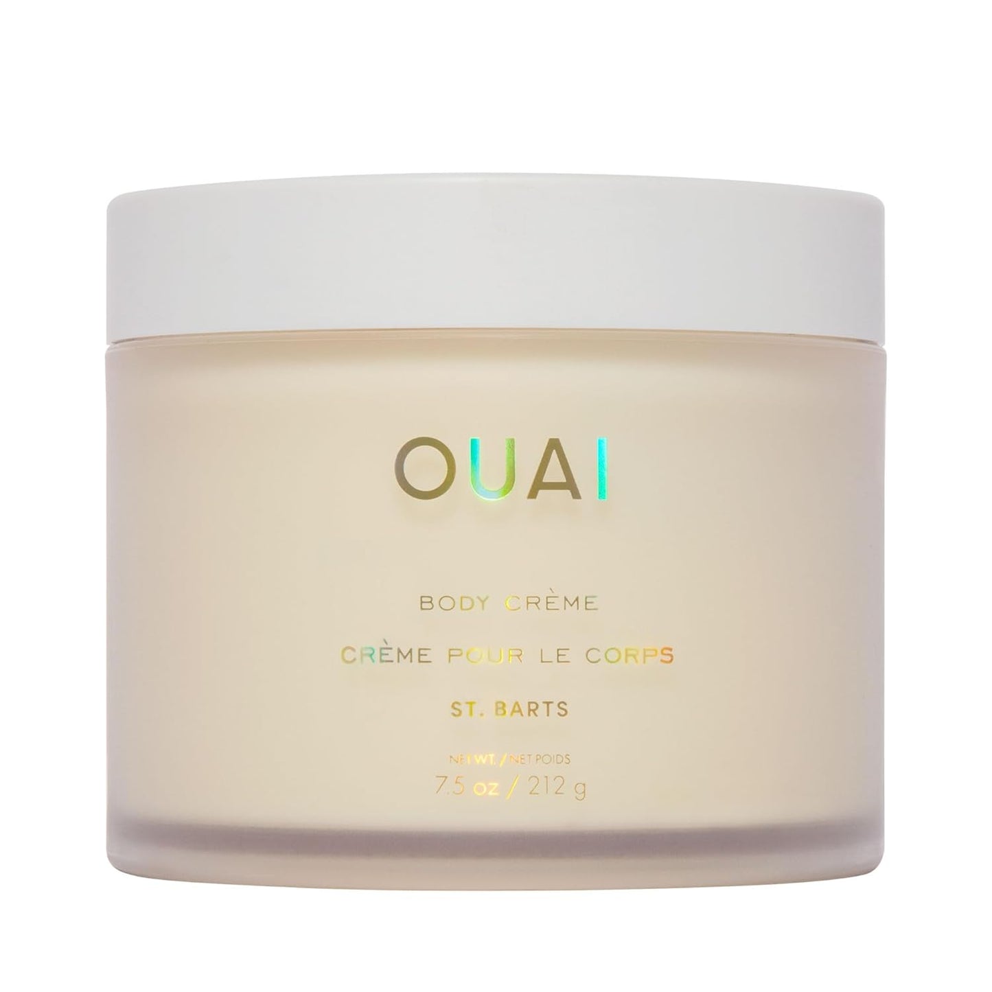 Body Cream, St. Barts - Hydrating Whipped Body Cream with Cupuaçu Butter, Coconut Oil and Squalane - Softens Skin and Delivers Healthy-Looking Glow - Sulfate-Free Skin Care (7.5 Oz)