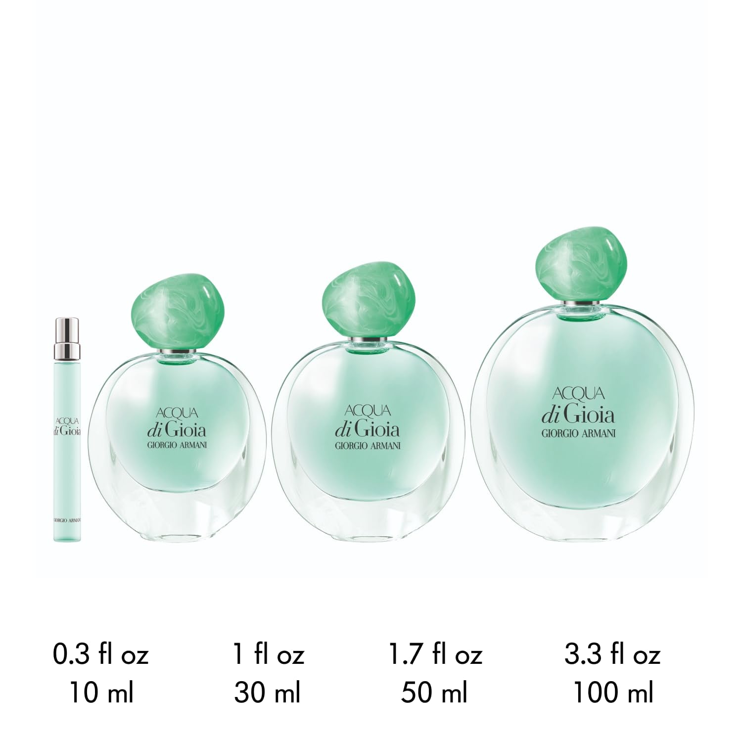 - Acqua Di Gioia - Eau De Parfum - Floral Fruity Fragance for Women - Primofiore Lemon, Water Jasmin, Cedarwood Notes