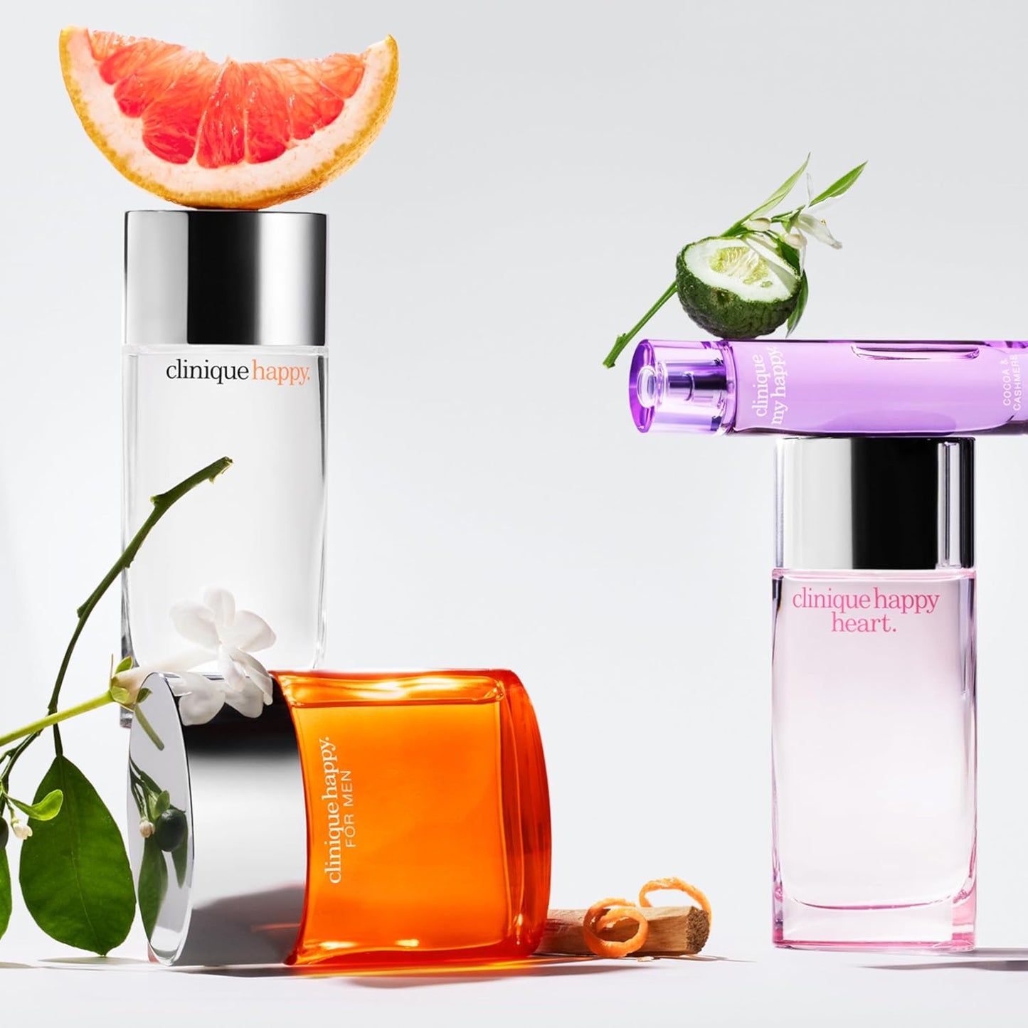 Happy Eau De Parfum Spray | Notes of Grapefruit, Bergamot, Hawaiian Wedding Flower + Spring Mimosa | Perfumes for Women