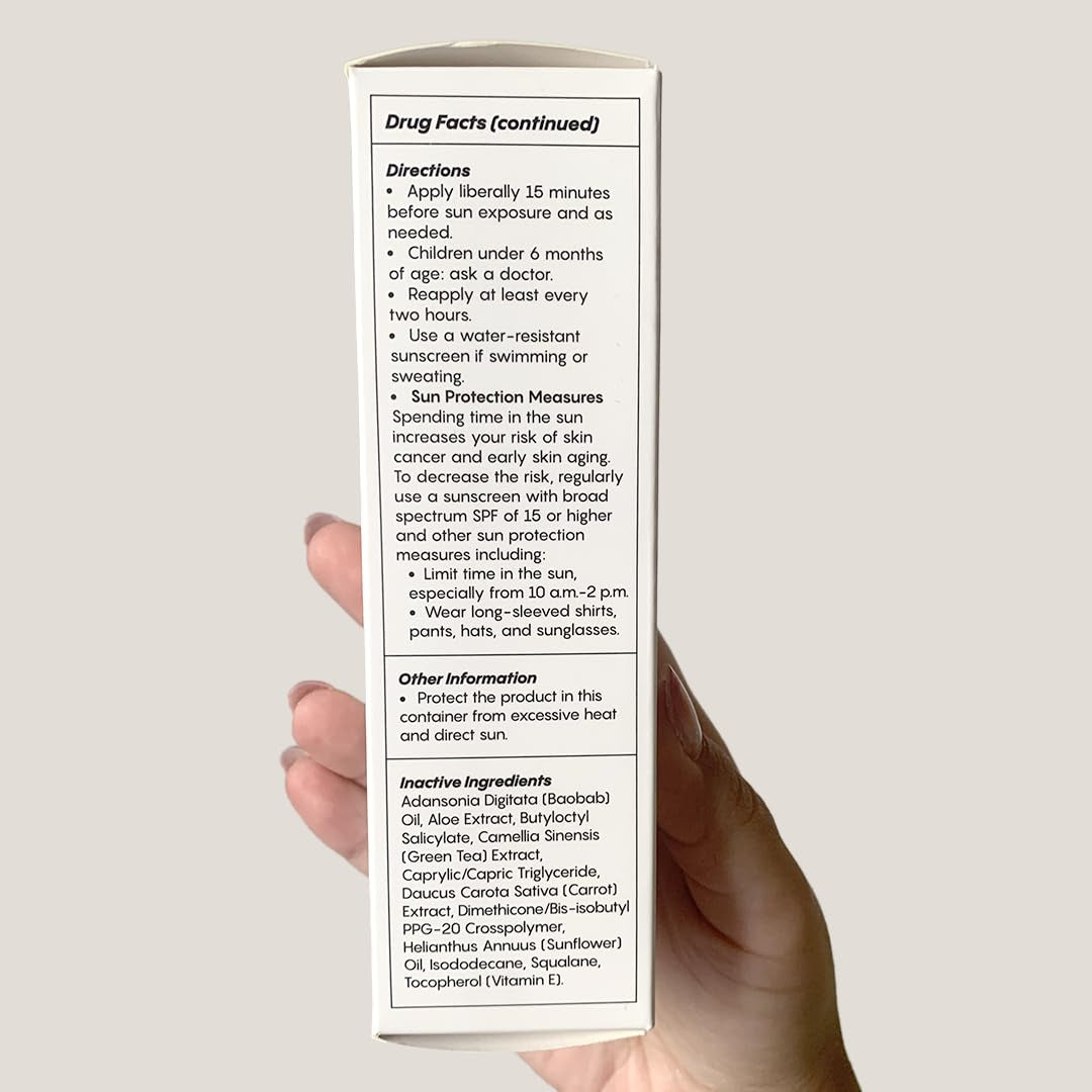 | Let It Sun 50+ Sunscreen Green Tea & Aloe Extract | Skincare Sun Protection 1.7 Fl Oz