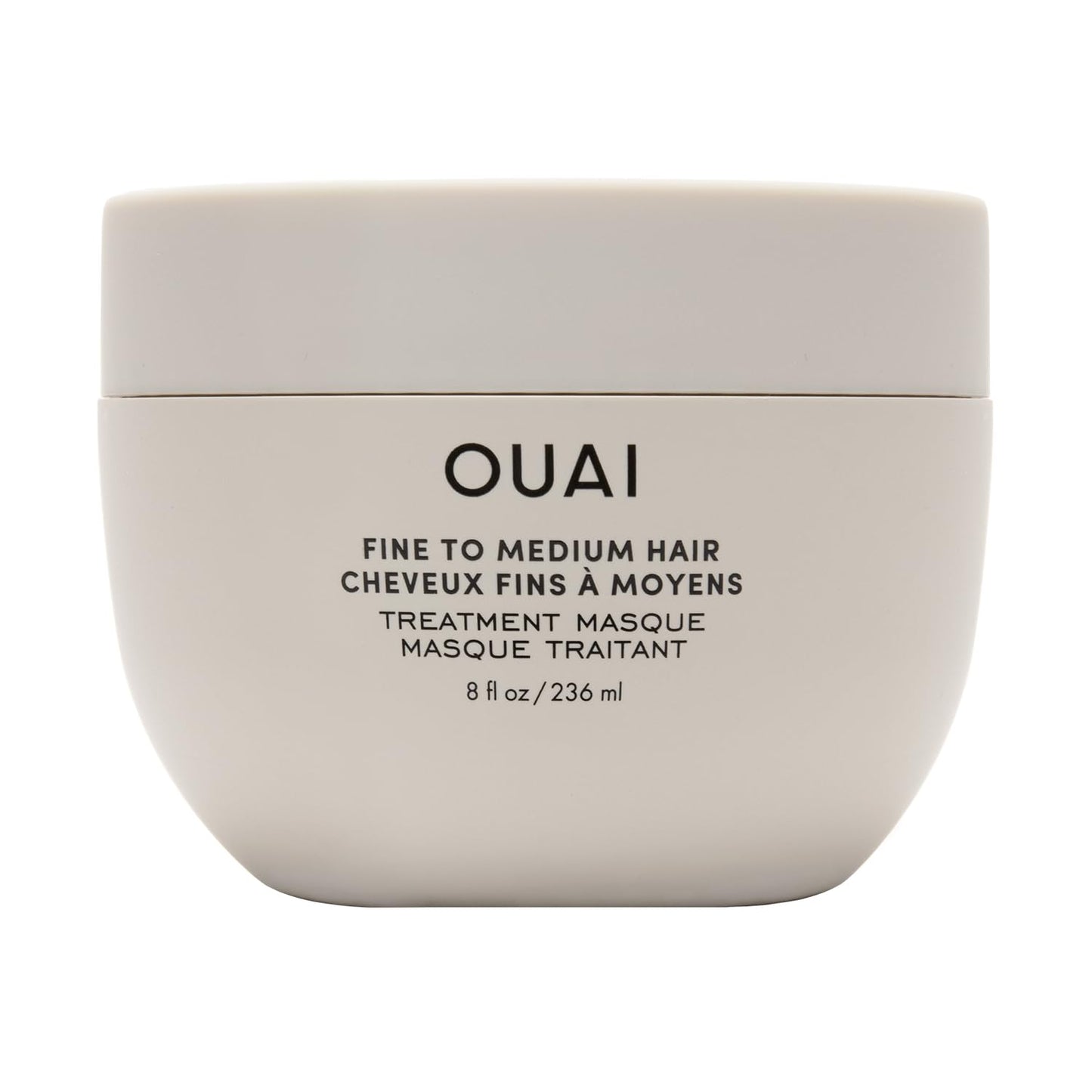 Fine to Medium Hair Treatment Mask - Lightweight Deep Conditioning Hair Mask with Shea Butter, Keratin & Panthenol - Helps Hydrate, Fight Frizz, Strengthen & Repair Damage (3.4 Oz)