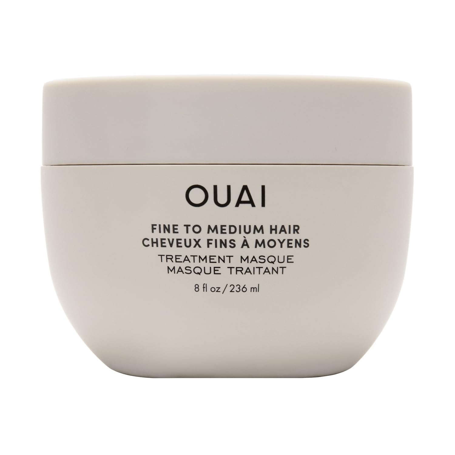 Fine to Medium Hair Treatment Mask - Lightweight Deep Conditioning Hair Mask with Shea Butter, Keratin & Panthenol - Helps Hydrate, Fight Frizz, Strengthen & Repair Damage (3.4 Oz)