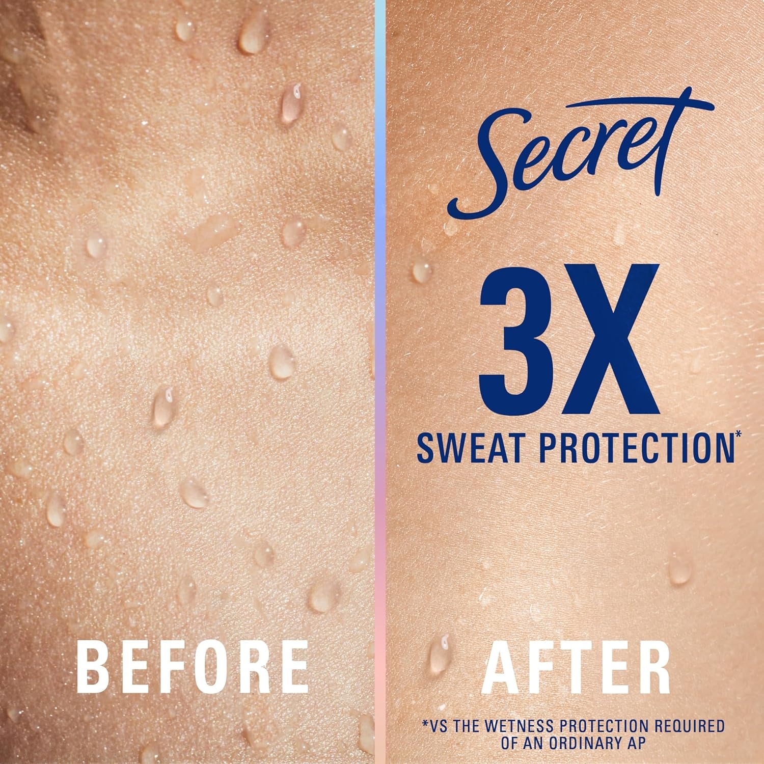Clinical Strength Antiperspirant Deodorant for Women, 100Hr Sweat & Odor Protection, 3X Stress Protection with Hyaluronic Acid, PH Balanced, Invisible Solid, Completely Clean Scent, 2.6 Oz