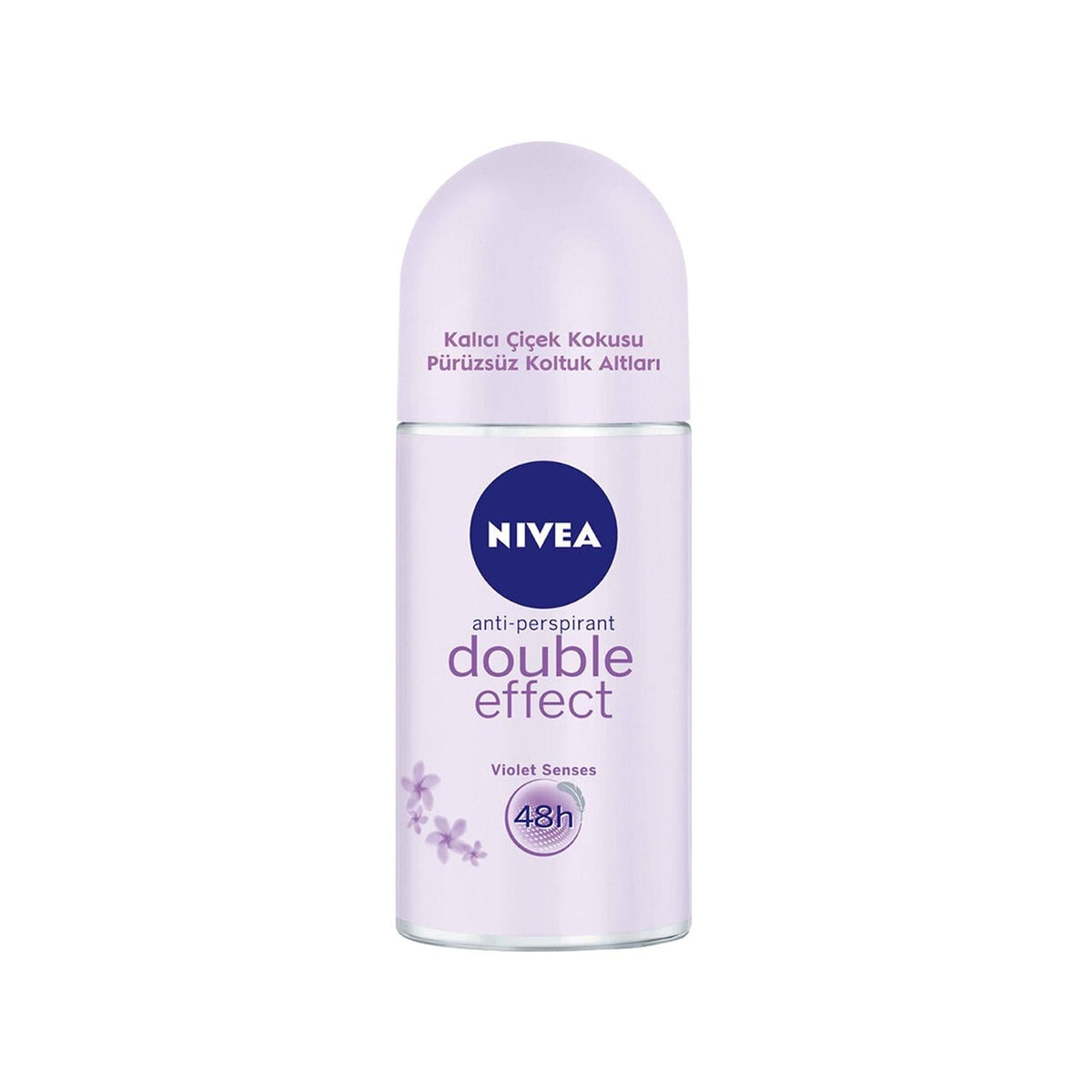 Nivea Double Effect Roll-On Deodorant - 50 ml Antiperspirant for Effective Odor Protection